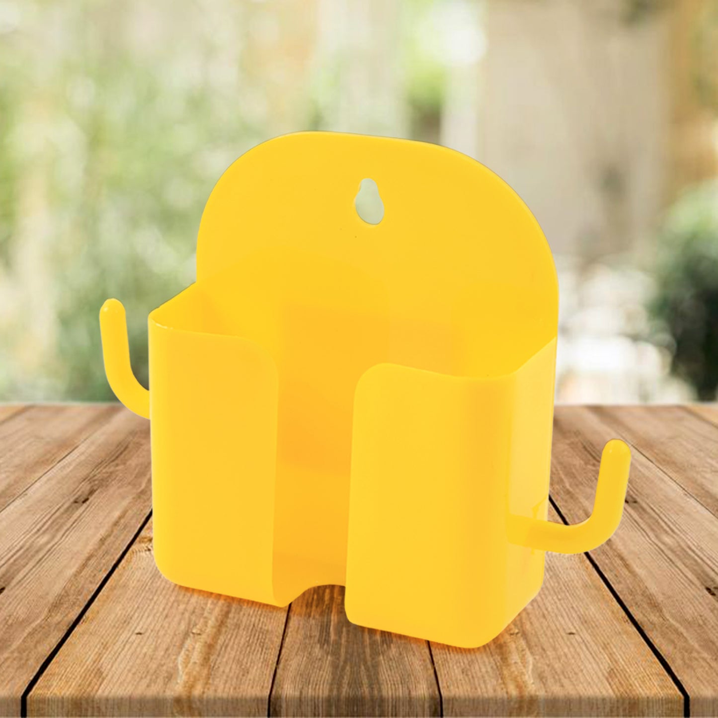 Orange Wall Mount Mobile Holder with Hook - 1 Pc