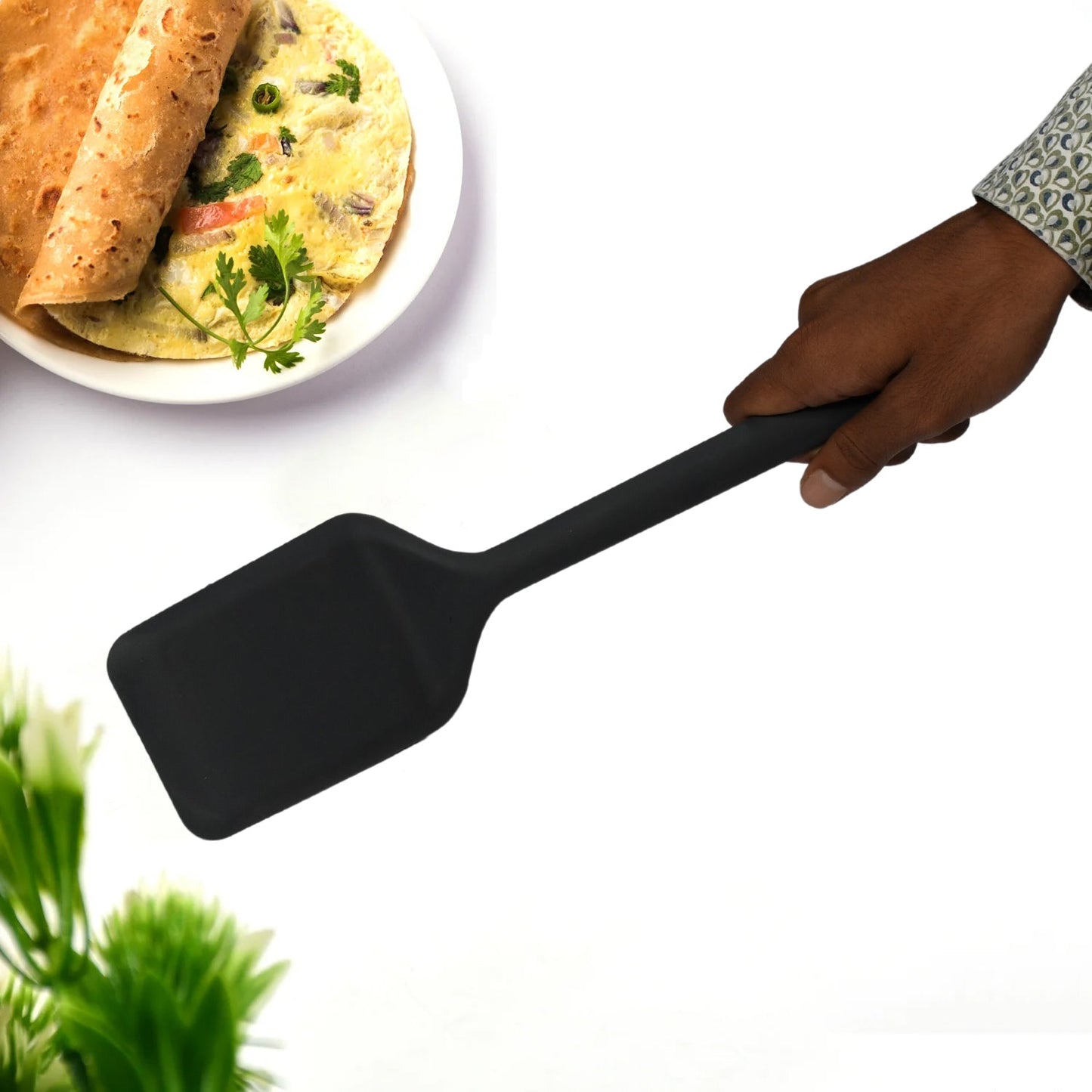Cutlery Kitchen Set Dessert Serving Spatulas-premium Nylon Turner And Flipper - Happy Price - Image 6