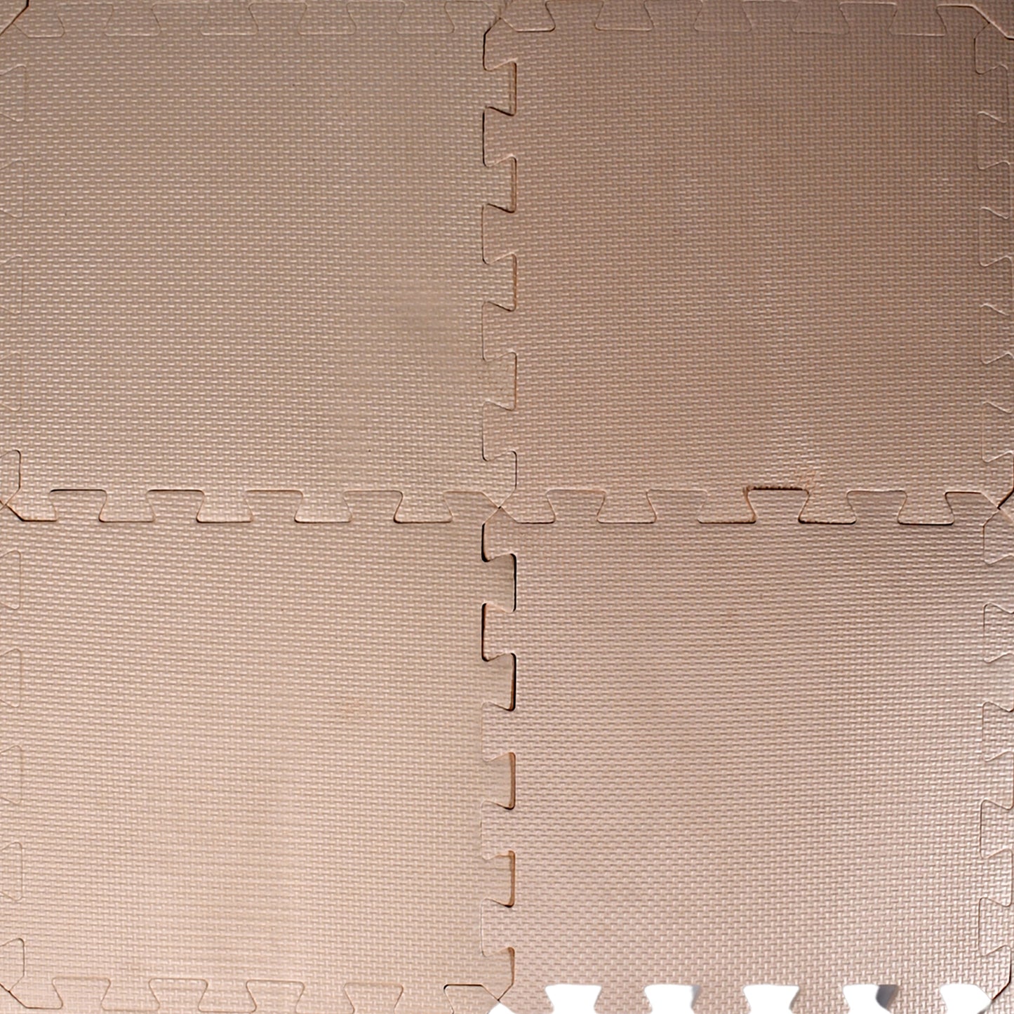 Kids Mats For Floor Soft Plush Foam Babies Puzzle Interlocking Play Mats For Crawling Playing Tile Mat Carpet Rug For Infants And Toddlers (Size - 63x63cm  Set Of 4pc) - Happy Price - Image 2