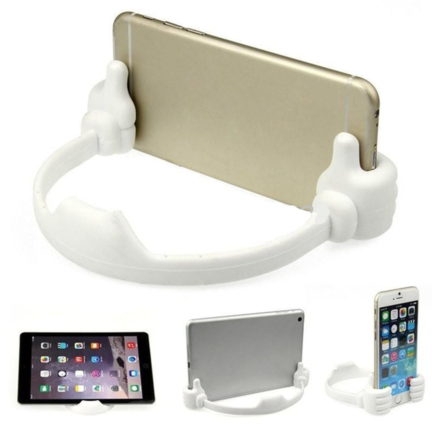 4 Pc Hand Shape Mobile Stand Used In All Kinds Of Places Including Household And Offices As A Mobile Supporting Stand. - Happy Price - Image 3