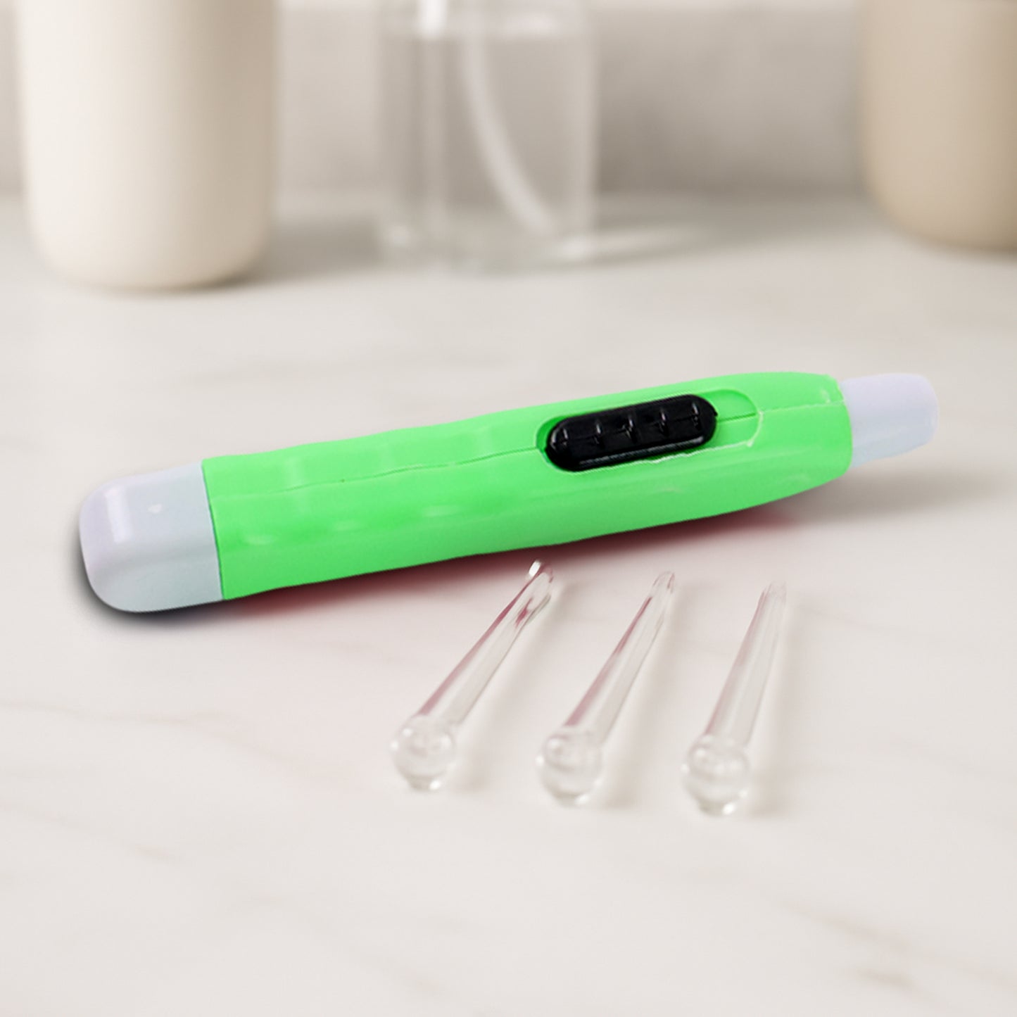 Green Led Flashlight Earpick With Tweezer (1 Pc) - Happy Price - Image 5
