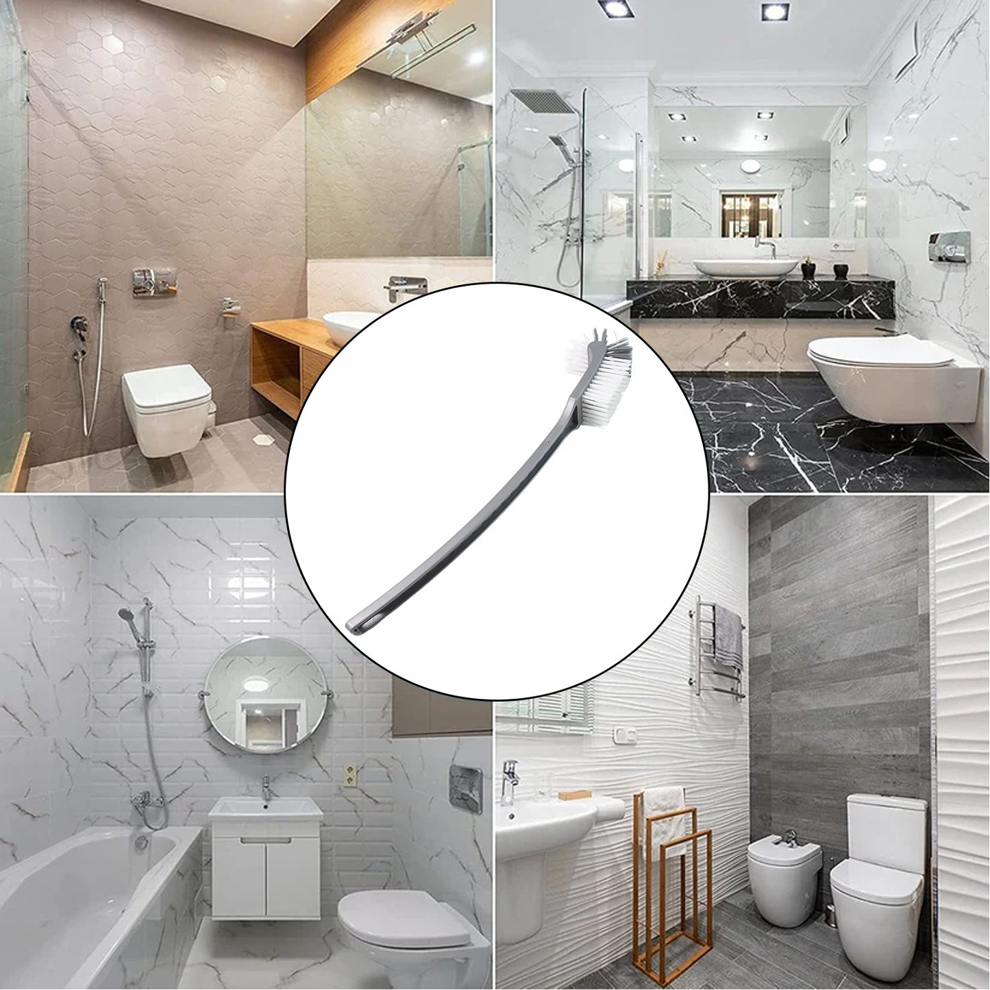 Pro Clean Long Handle Toilet Cleaning Brush (1 Pc) - Happy Price - Image 6
