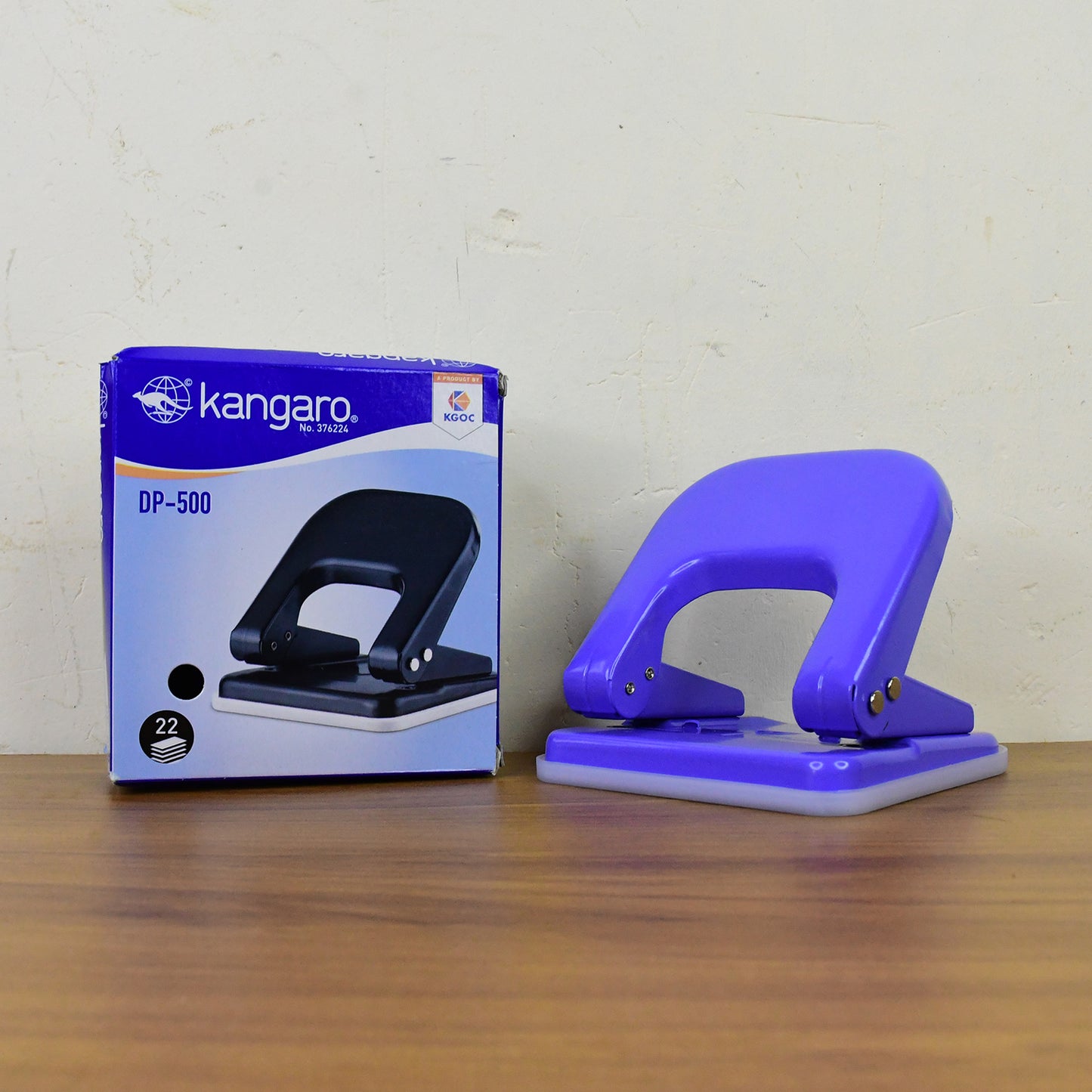 Heavy Duty Two-Hole Punch Machine with Metal Base - Up to 22 Sheets - Happy Price - Image 7