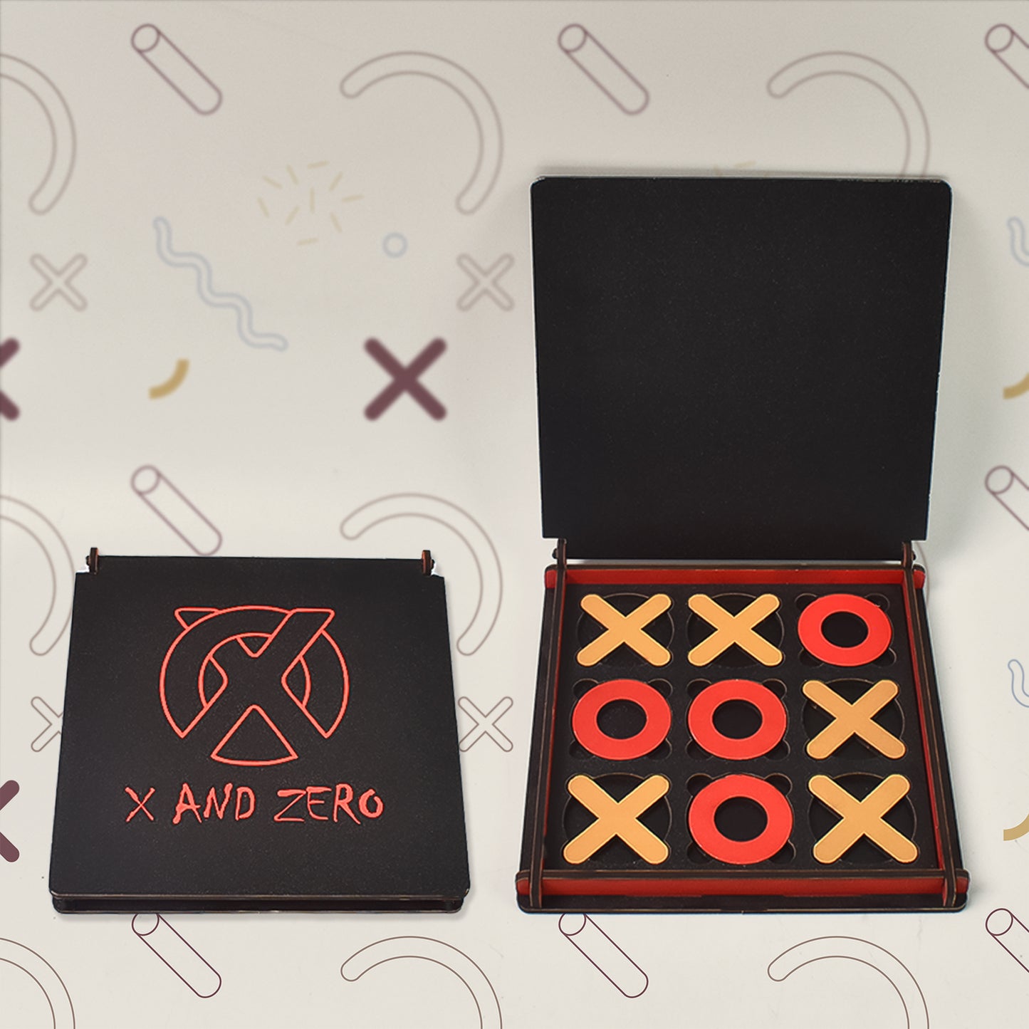 X  Zero Wooden Board Game (1 Set) - Happy Price - Image 2