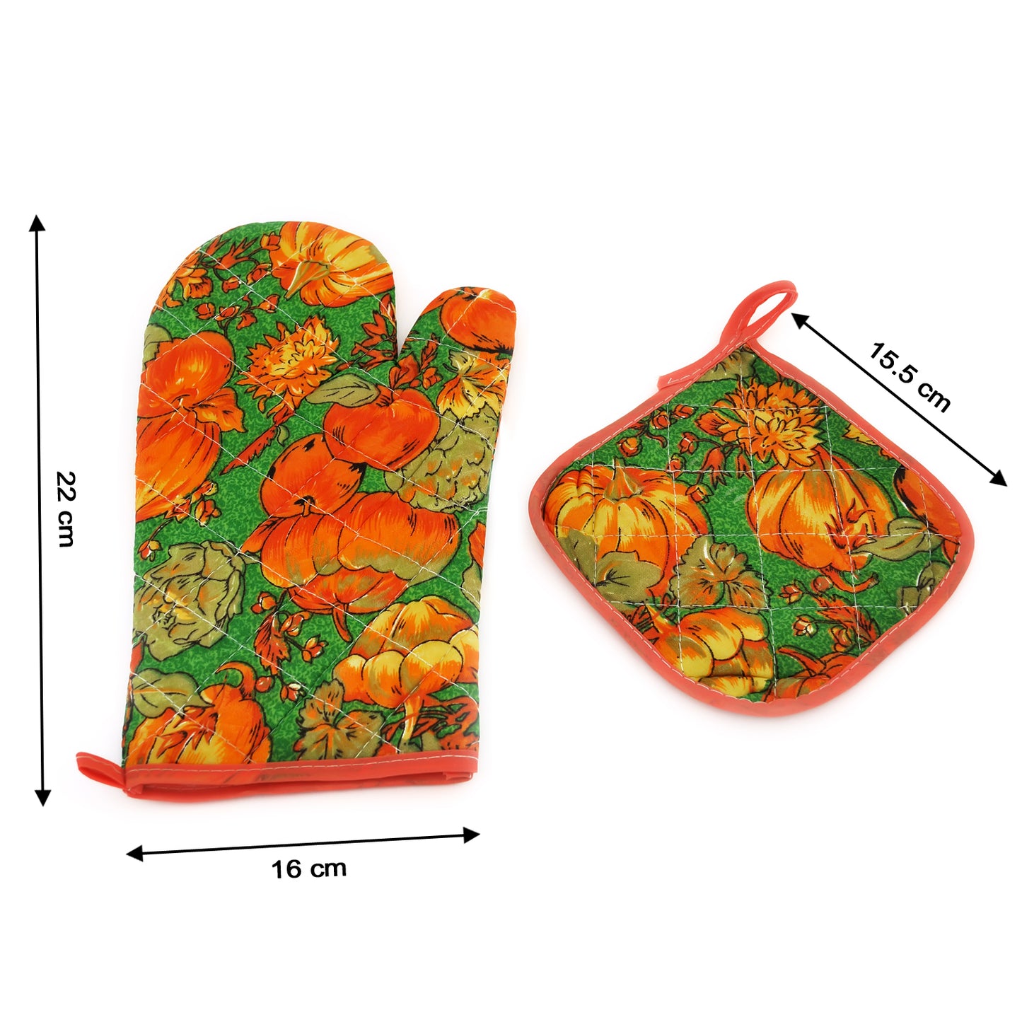 Professional Cotton Oven Mitt Gloves - Happy Price - Image 4