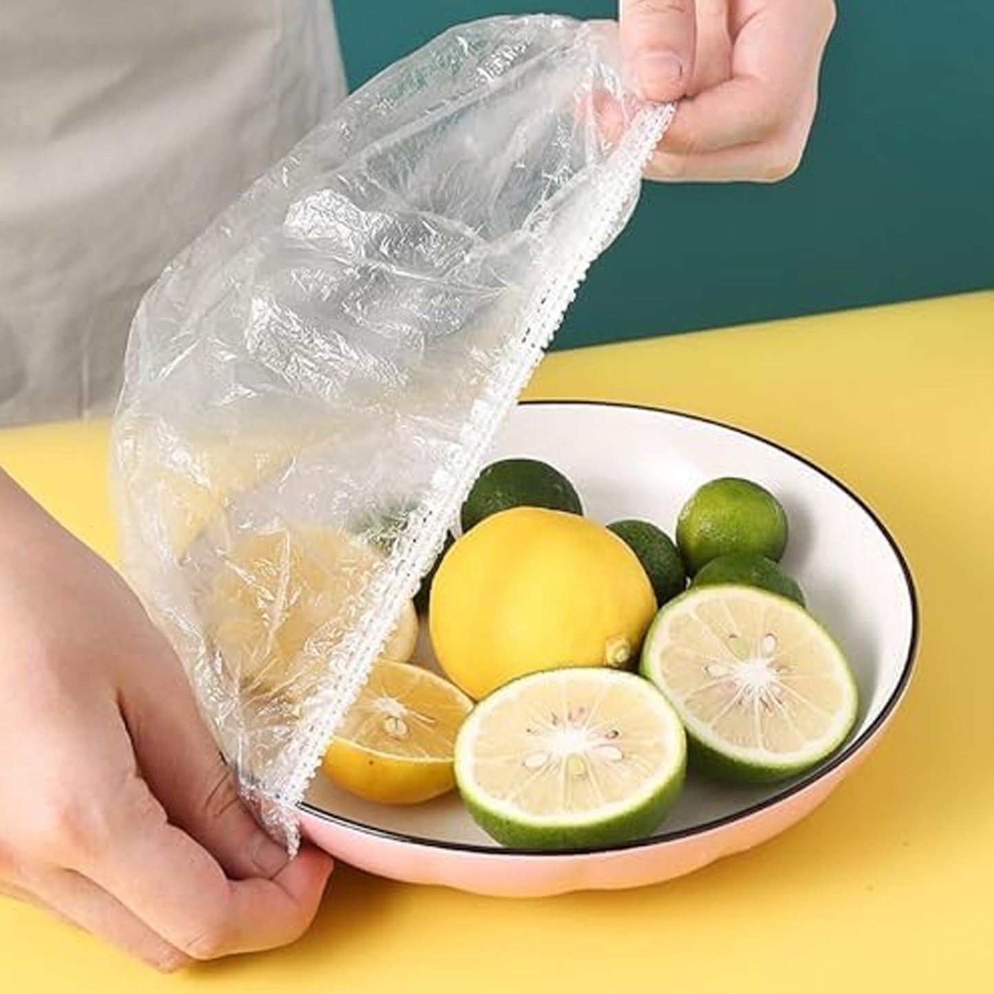 Disposable Elastic Food Storage Covers Bag (100 Pcs Set  Small) - Happy Price - Image 6