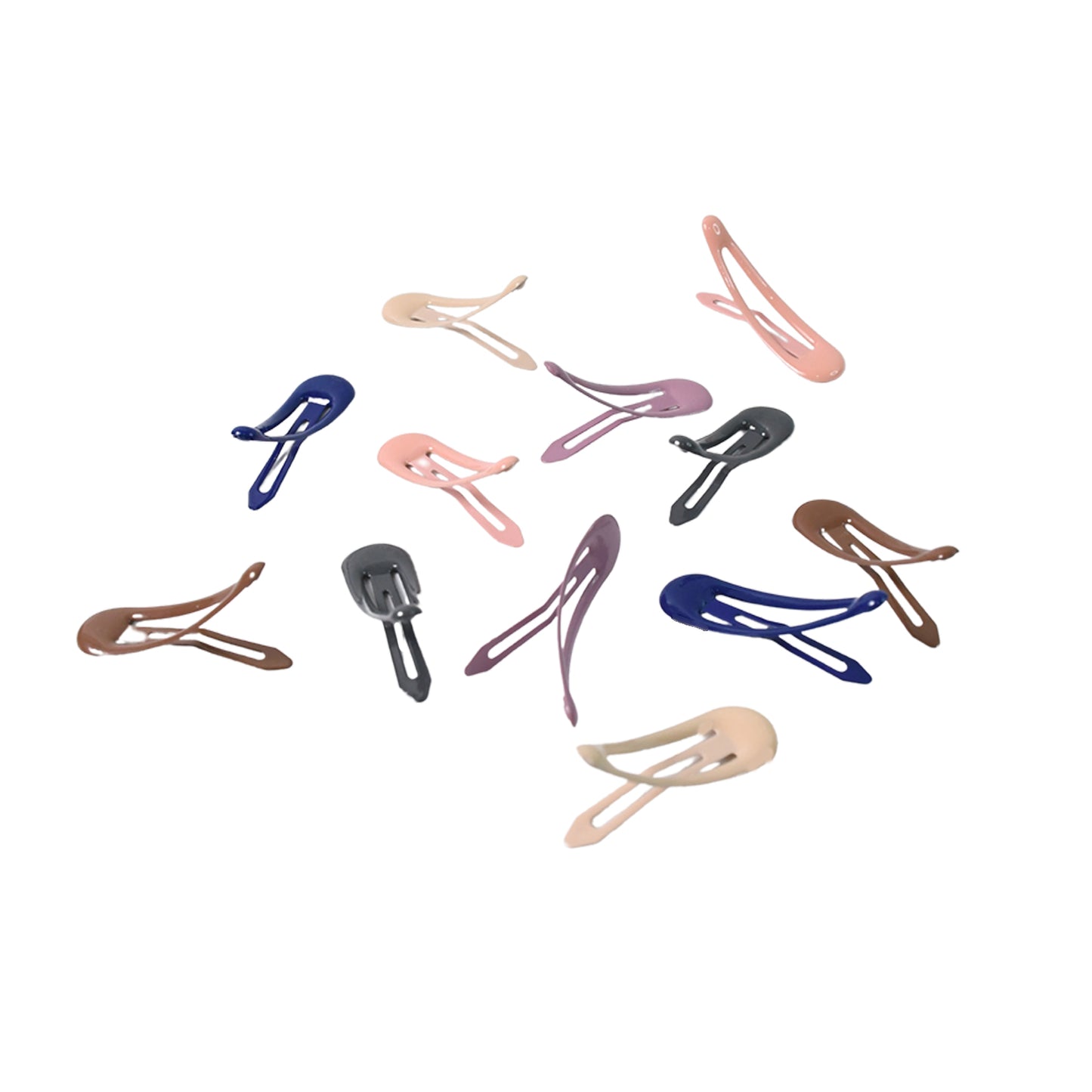 Metal Hair Clips Set (12 Pcs Set) - Happy Price - Image 4