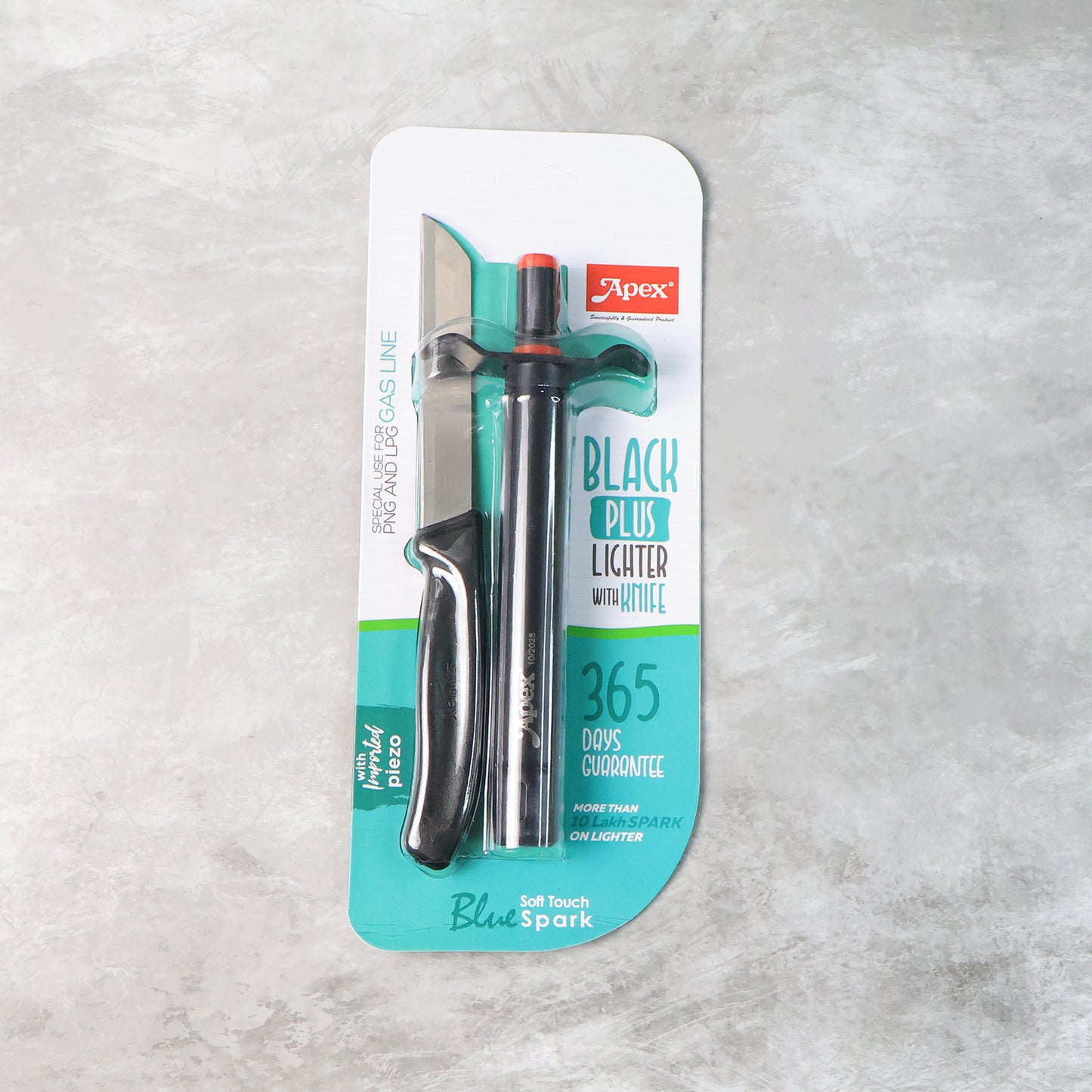 Premium Kitchen Knife With Gas Lighter Combo Set  2 - Happy Price - Image 3