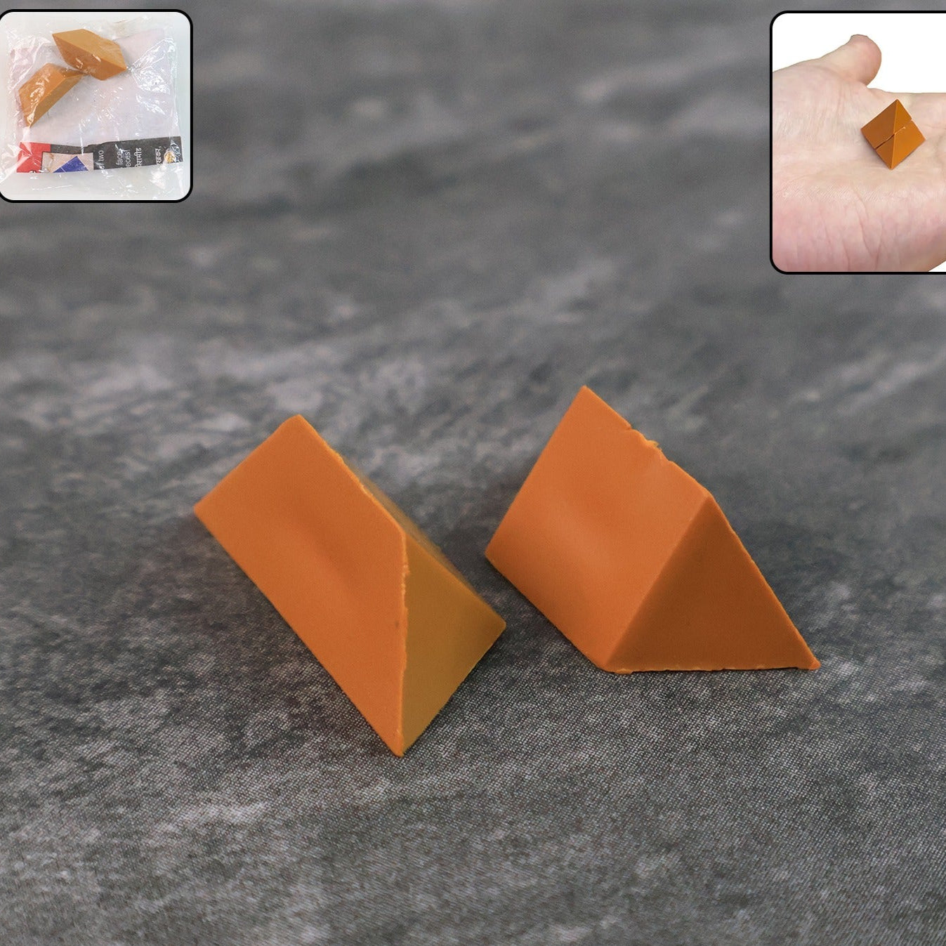 3D Pyramid Brain Teaser Puzzle Toy - Educational Mind Game for Kids & Adults