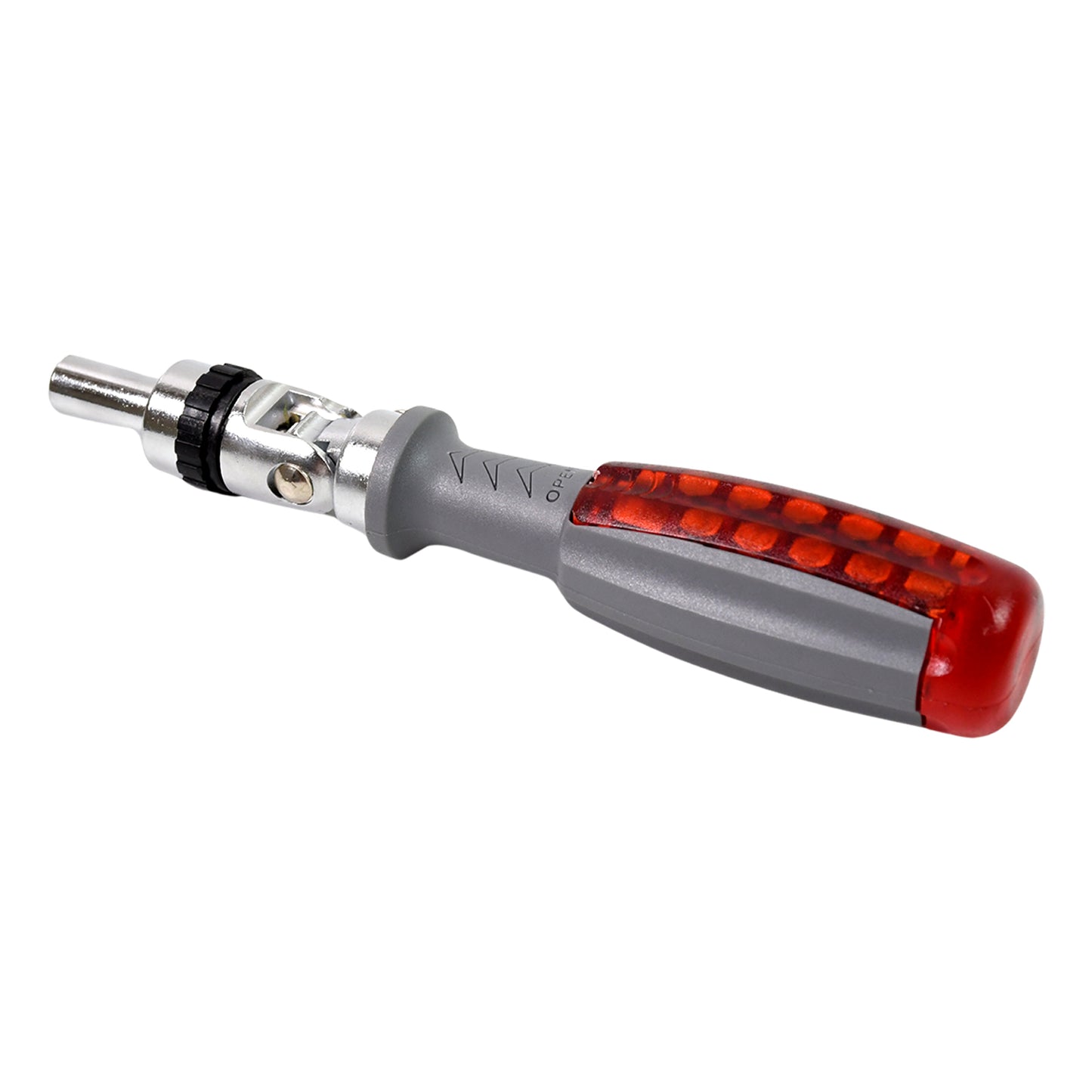 Multi Bits Ratchet Screwdriver Set Adjustable Angle Two-way Ratcheting Screwdriver (1 Set) - Happy Price - Image 4