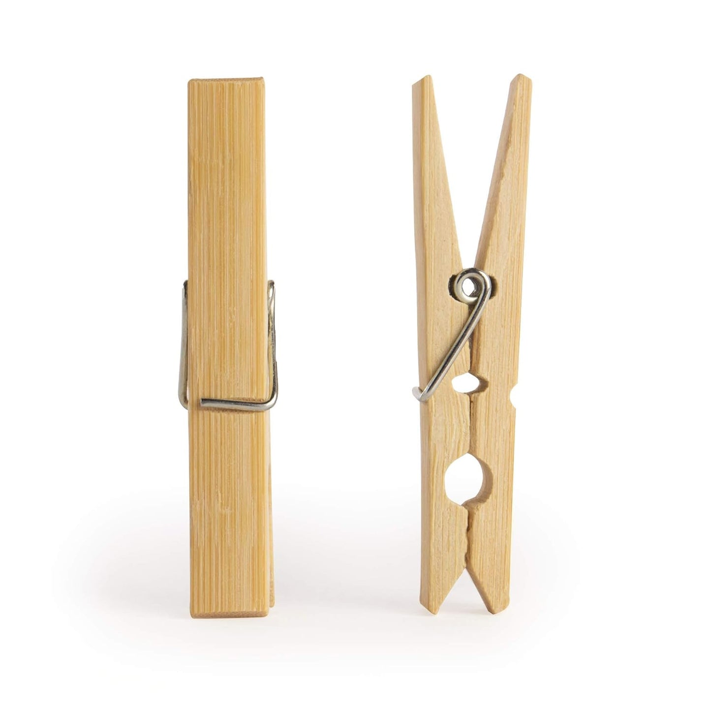Heavy Duty Bamboo Wooden Cloth Clips  Pegs (10 Pcs Set) - Happy Price - Image 7