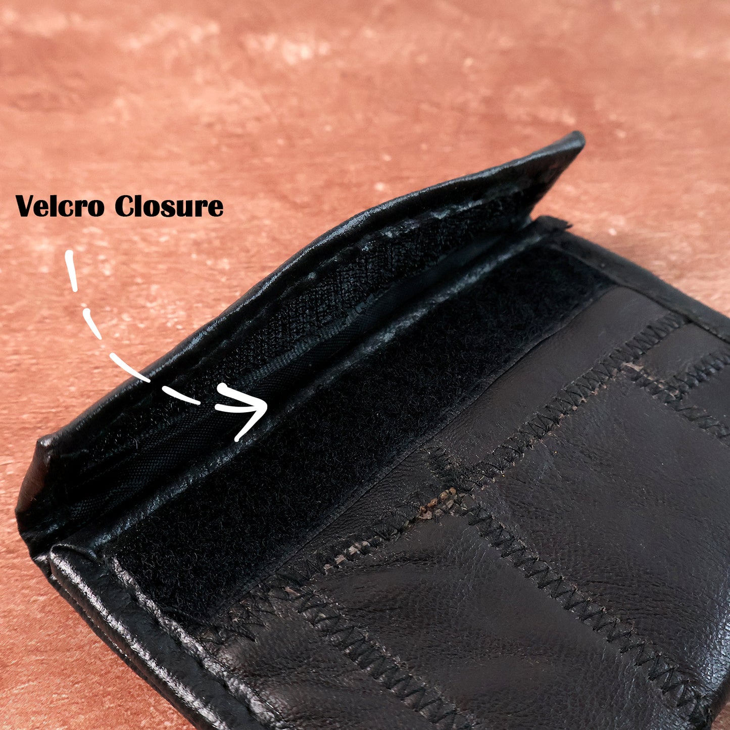 Genuine Leather Bi-Fold Wallet for Men - Slim Card Holder with Multiple Slots