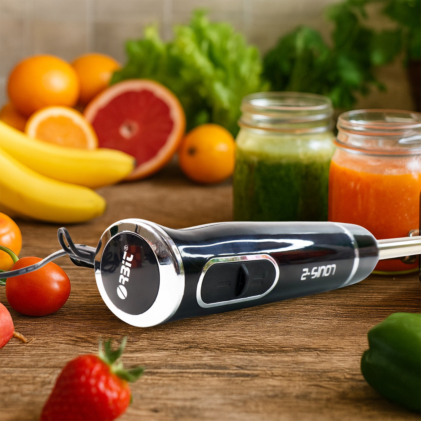 Orbit Electric Hand Blender with Stainless Steel Blade - 1 Pc - Happy Price - Image 5