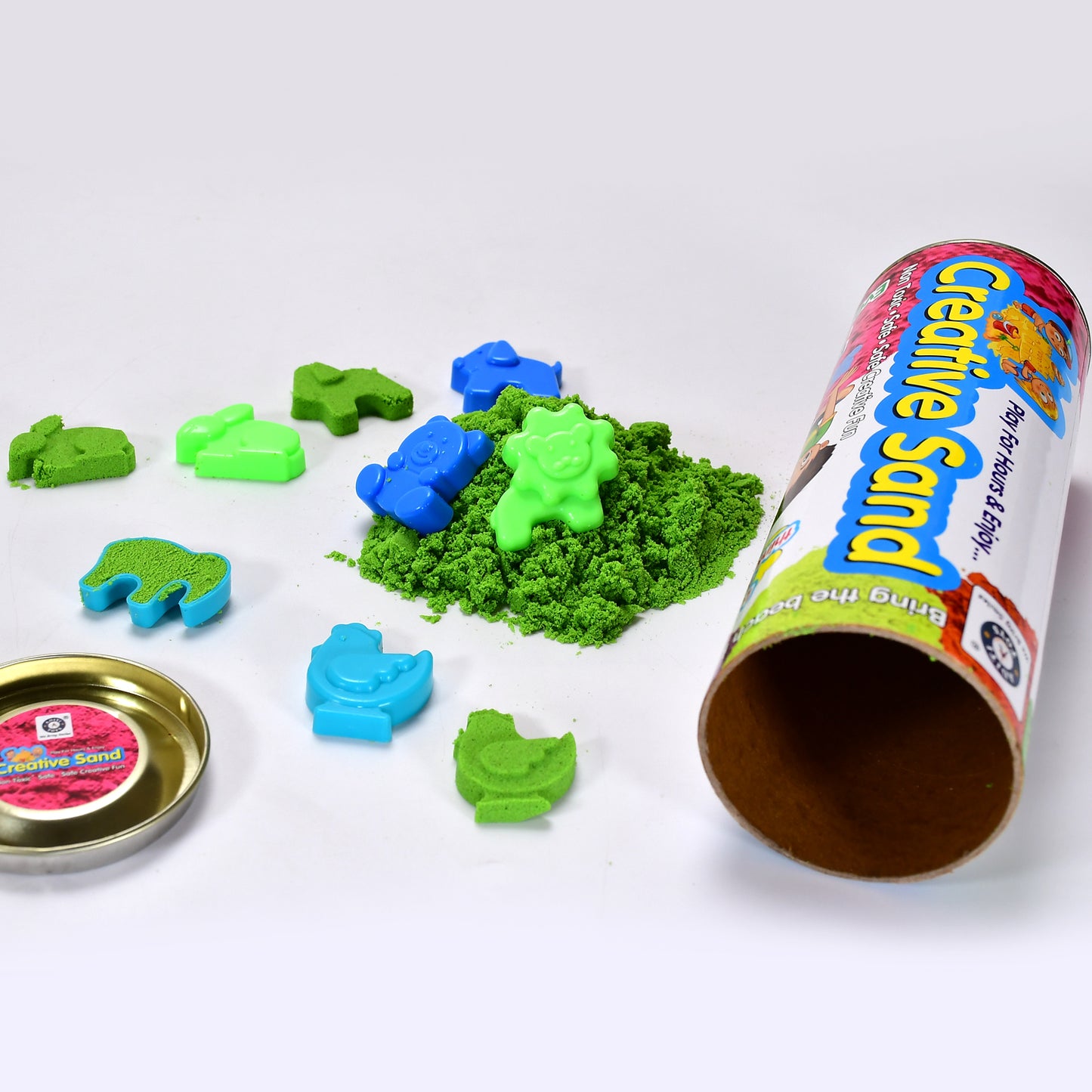 Creative Sand For Kids  Natural Kinetic Sand Kit For Kids Activity Toys  Soft Sand Clay - Happy Price - Image 6