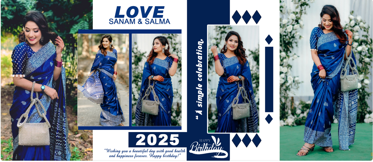 Love Celebration Birthday Collage – Custom Photo Print Ceramic Mug (11oz) - Personalized Gift 5 Photo Layout