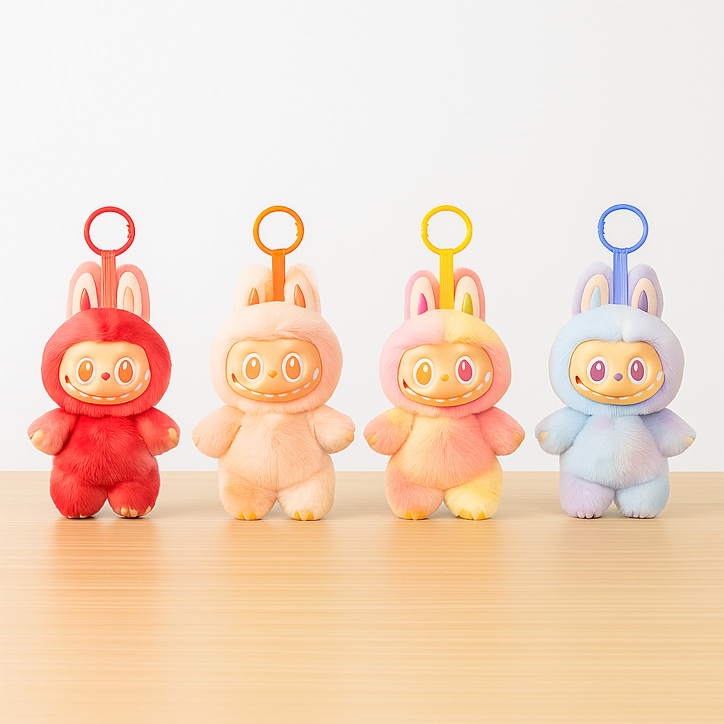 Plush Toy Cartoon Keychain With Hook Assorted Colorful Animal Design  1 Pc (Mix Design) - Happy Price - Image 6