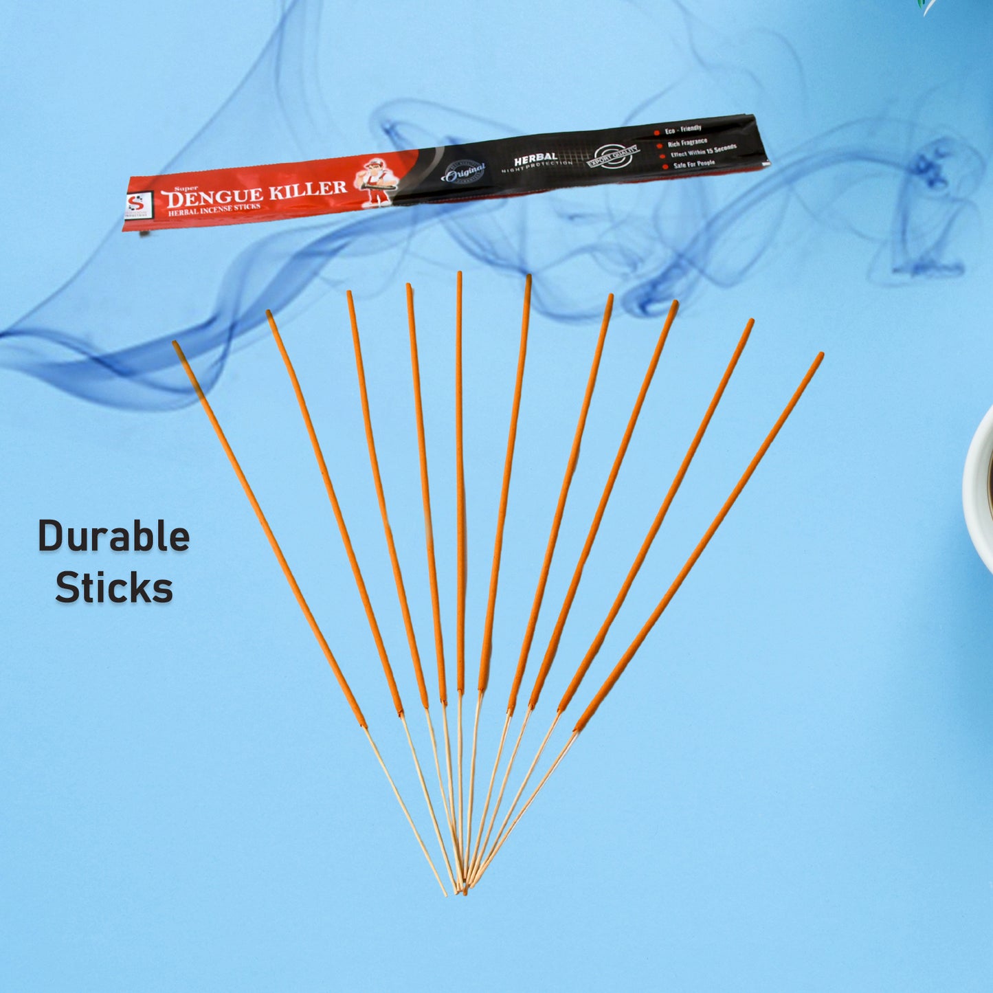 Mosquito Agarbatti Stick Herbal Mosquito Agarbatti  (1 Packet  10 Sticks) (Incense Stick) - Happy Price - Image 2