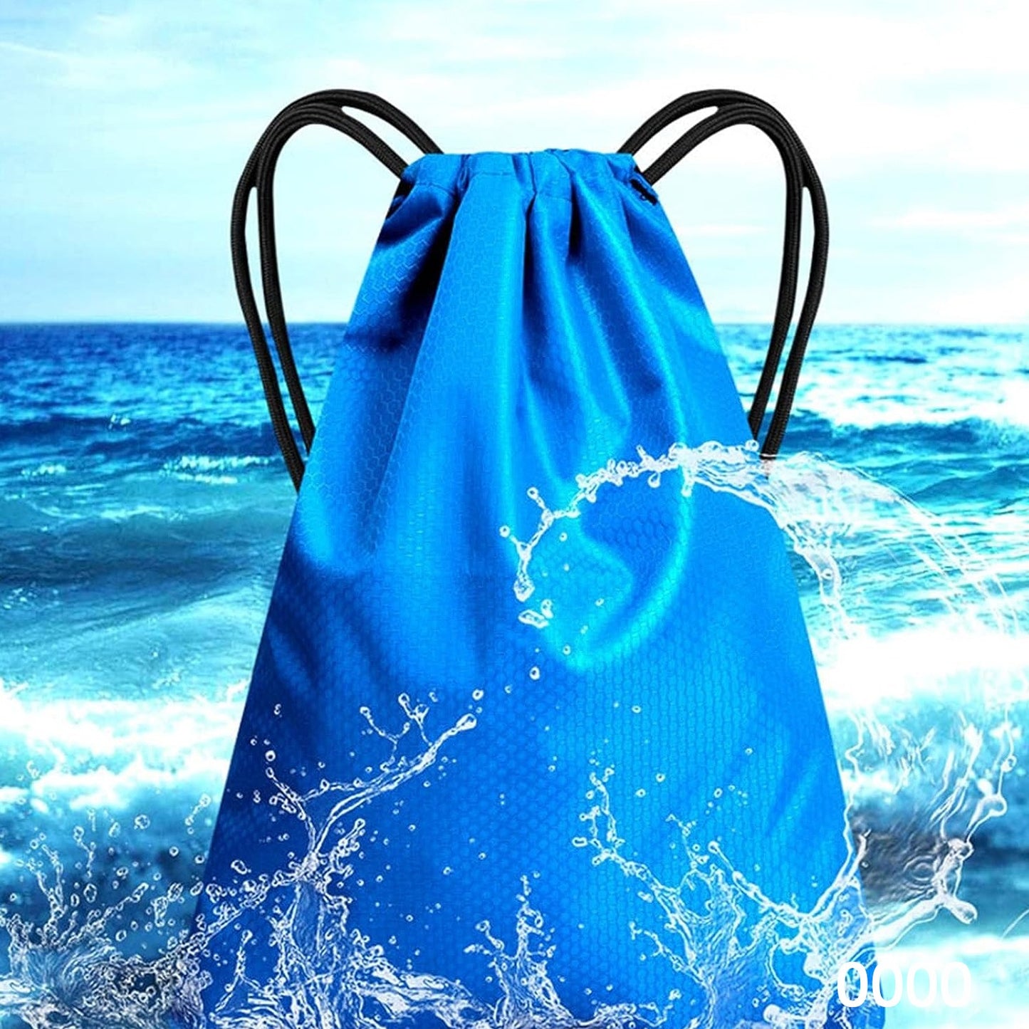 Sport Bag Drawstring Backpack Sports Water Resistant String Bag Sport Gym Sack Pack For Women Men Large - Happy Price - Image 5