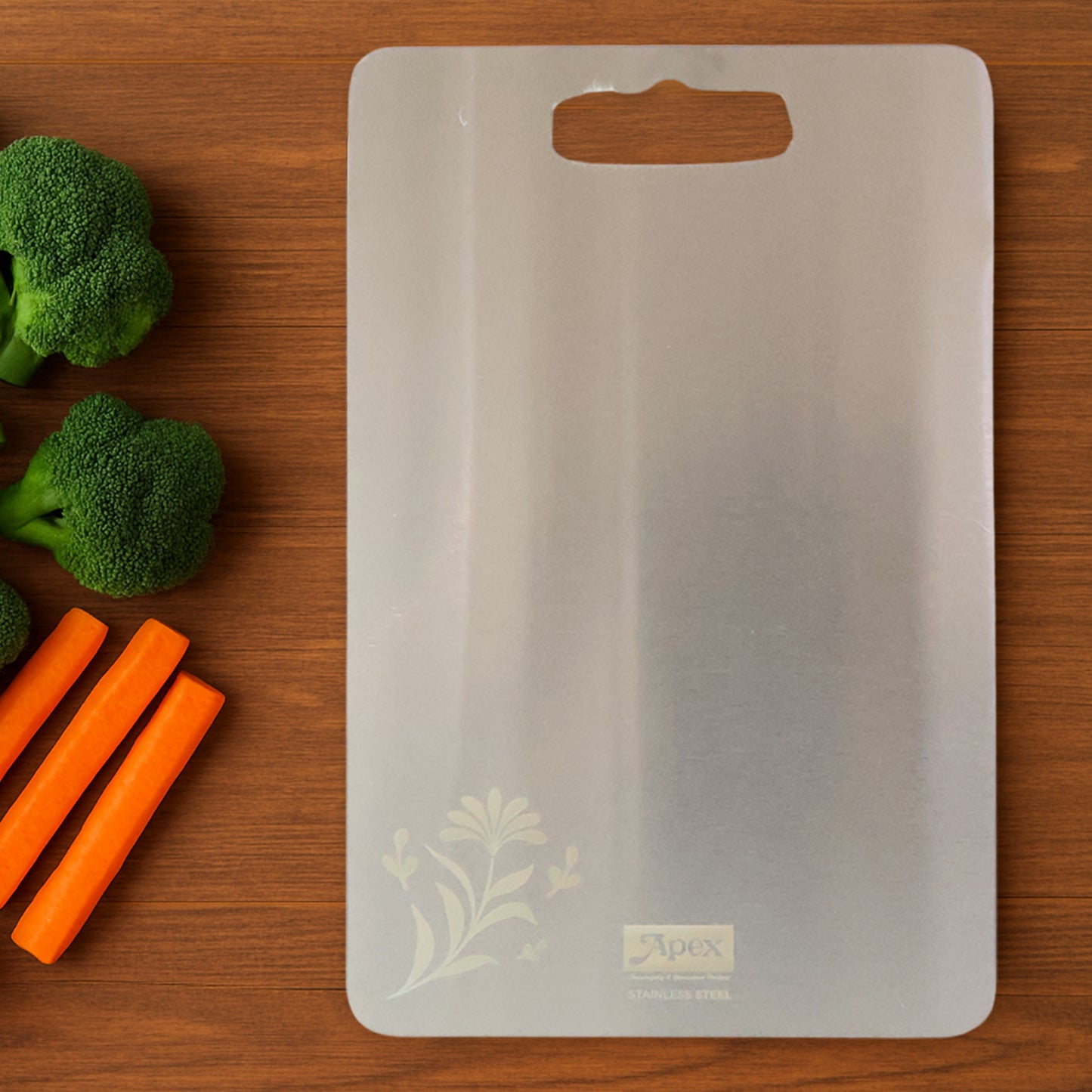 Apex Stainless Steel Small Cutting Board (210x320mm, 1 Pc) - Happy Price - Image 5