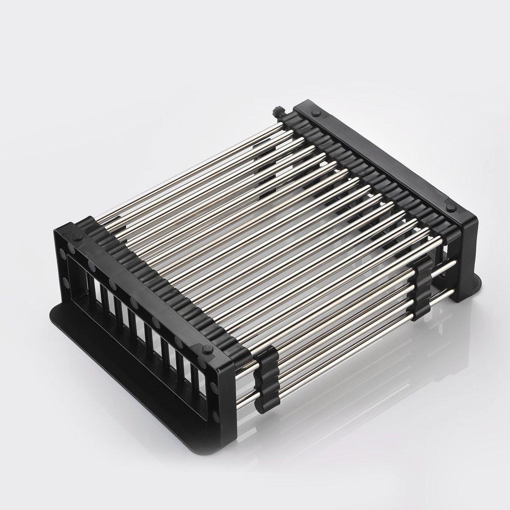 Stainless Steel Expandable Kitchen Sink Dish Drainer - Happy Price - Image 3