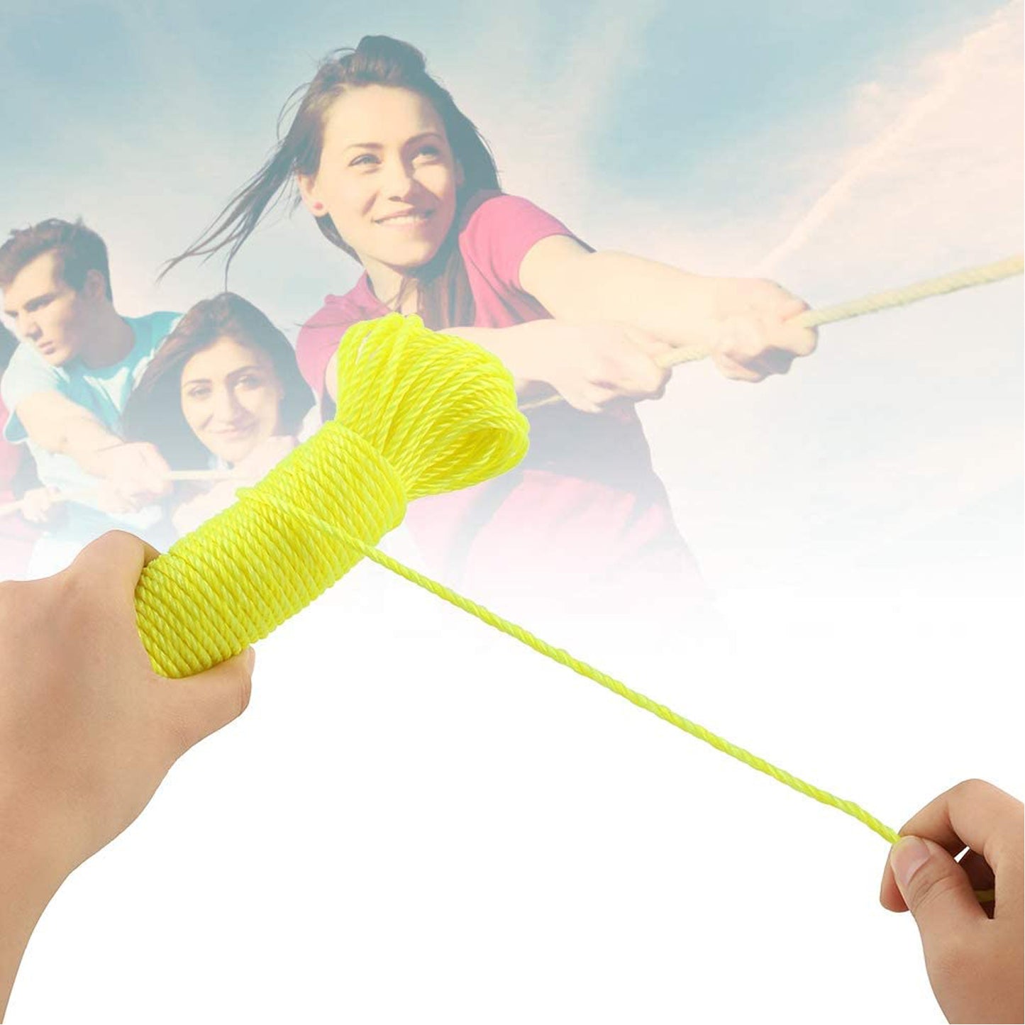 3meter Heavy Duty Laundry Drying Clothesline Rope Portable Travel Nylon Cord Sturdy Clothes Line For Outdoor Camping Indoor Crafting Art Projects - Happy Price - Image 4