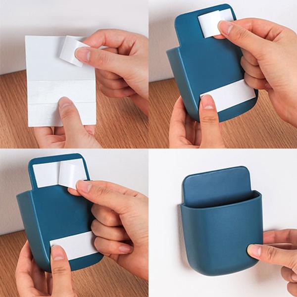 Wall Mounted Storage Box Remote Storage Organizer Case (Multicolour) - Happy Price - Image 4