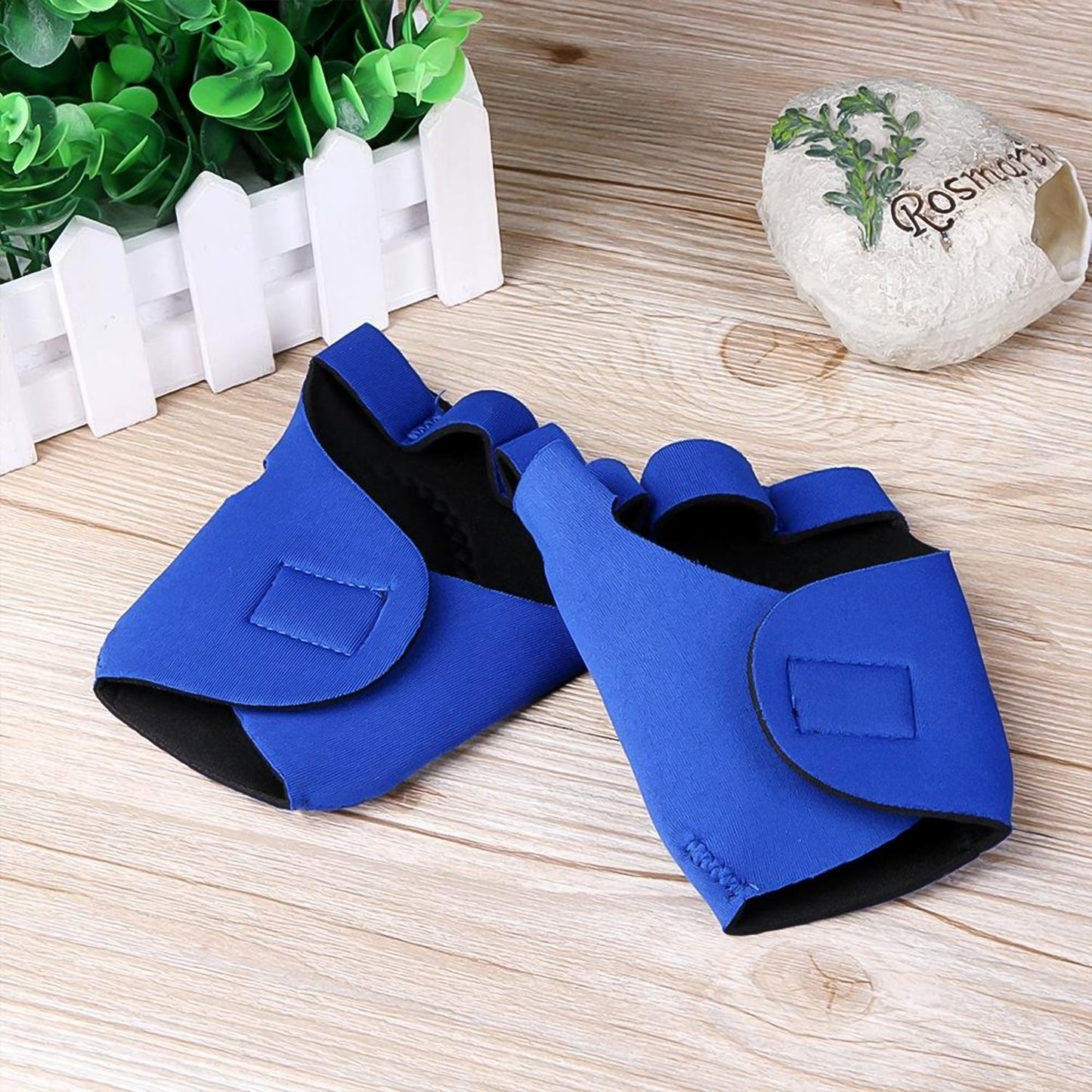 Palm Support Gloves Half Finger Gym Exercise Training Gloves Outdoor (1 Pair   With Card Packing) - Happy Price - Image 5