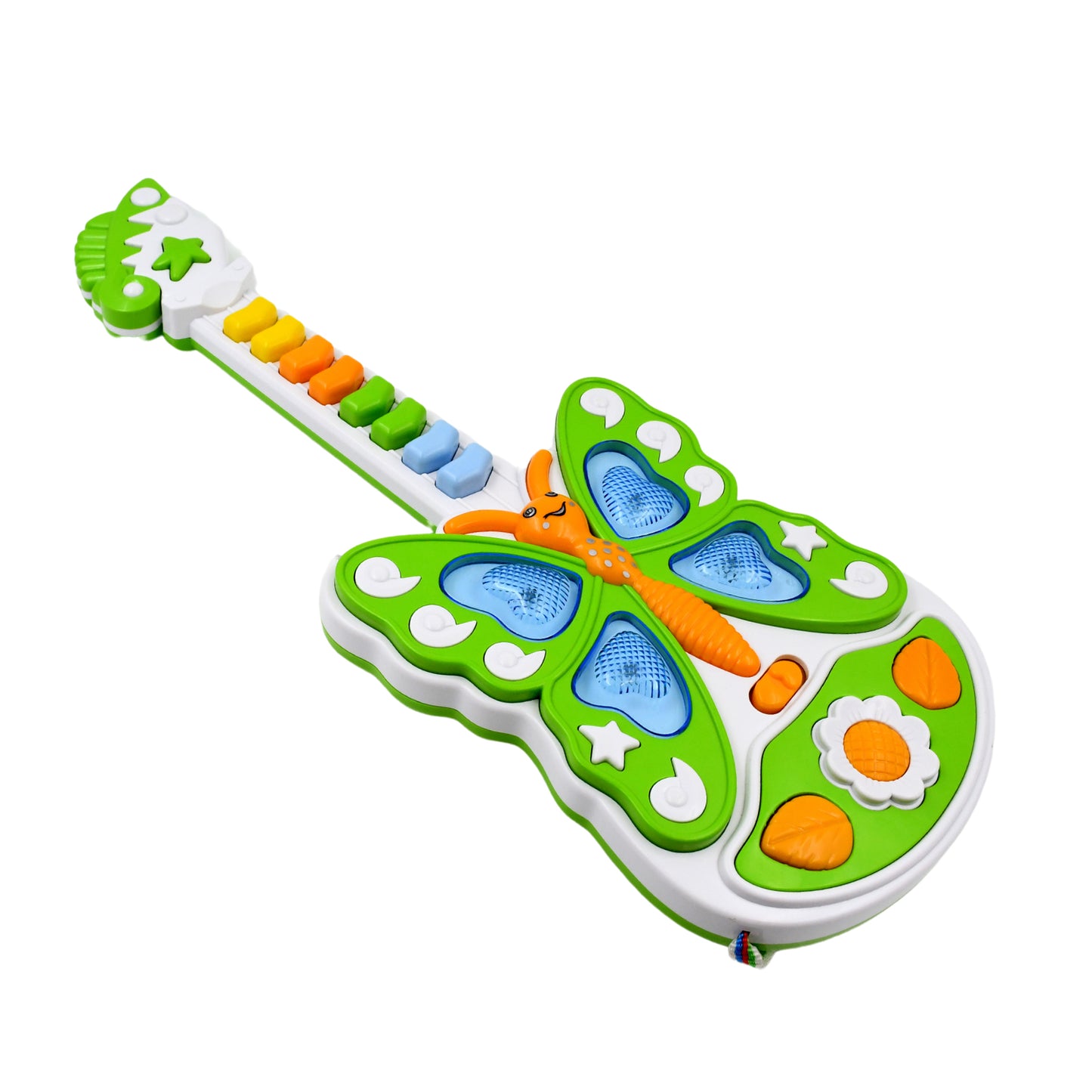Butterfly Guitar Toy With Light And Music Toy (1 Pc  Battery Not Included) - Happy Price - Image 4