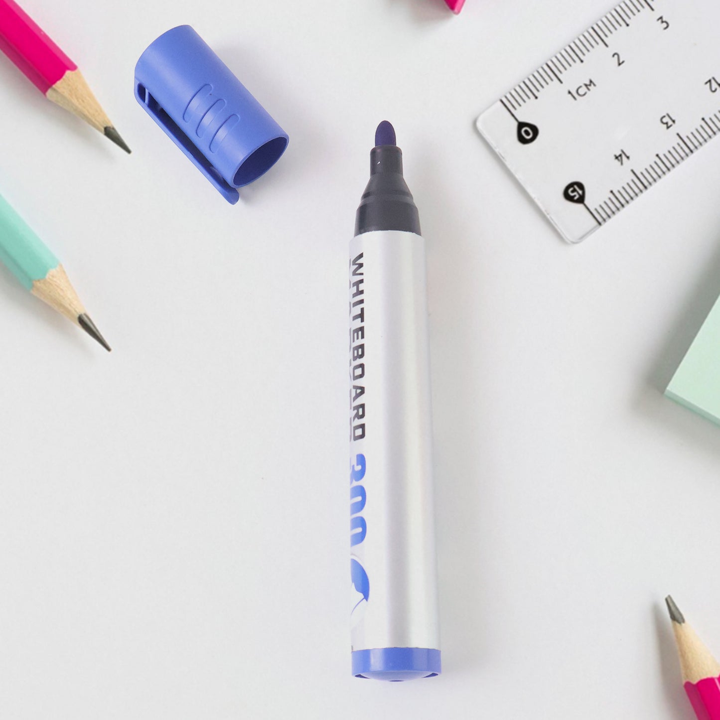 Jumbo Tip Whiteboard  Blue Ink Marker (1 Pc) - Happy Price - Image 5