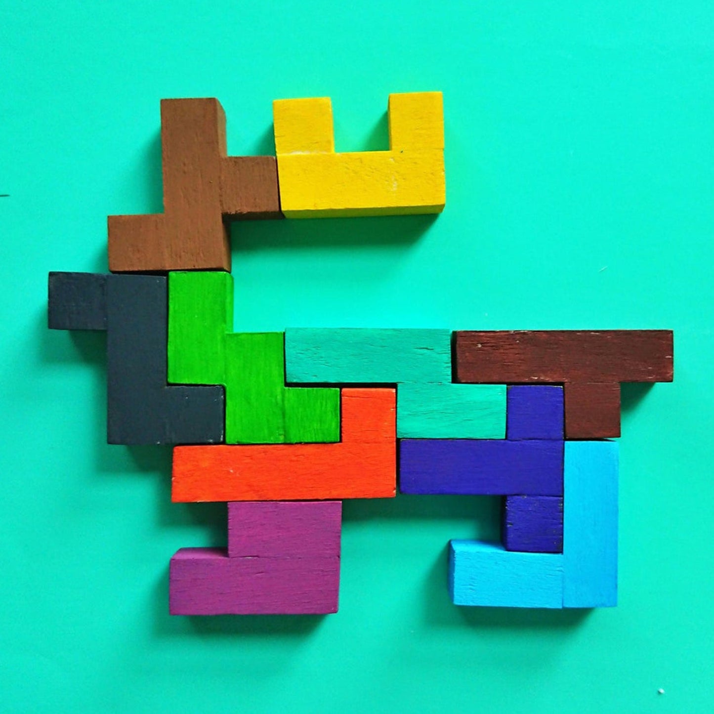 At50 Wooden Mind Game And Game For Kids And Babies For Playing And Enjoying Purposes. - Happy Price - Image 5