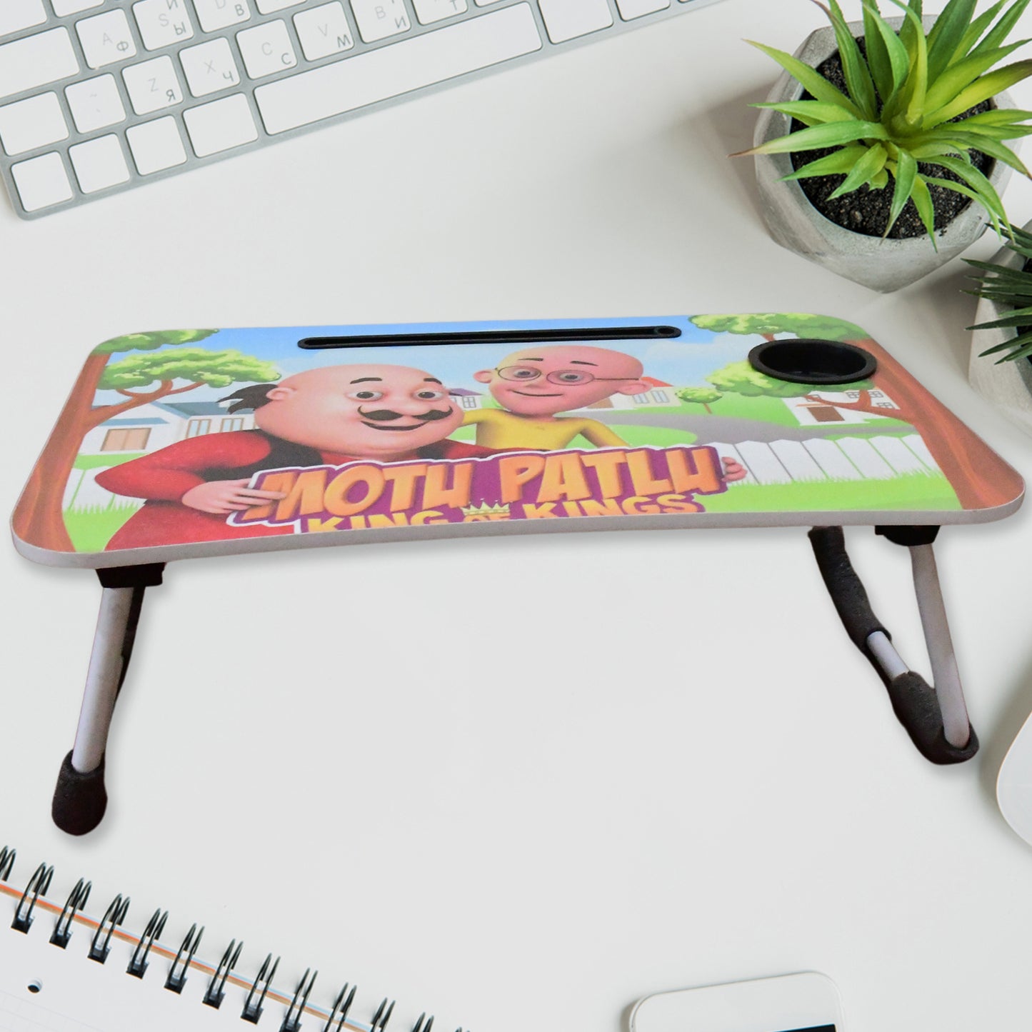 Multipurpose Portable Writing Homework Mix Cartoon Design Printed Table (1 Pc  Mix Design  6141 Cm) - Happy Price - Image 6