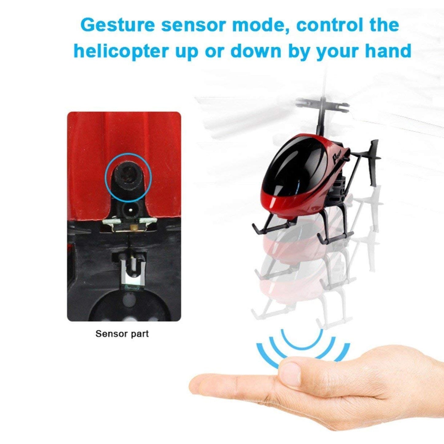 Remote Control Helicopter With Usb Chargeable Cable For Boy And Girl Children (Pack Of 1) - Happy Price - Image 6