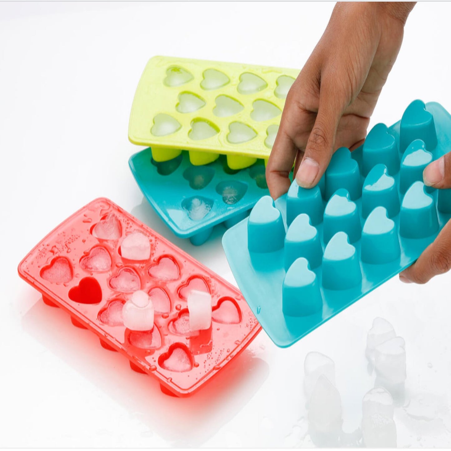 Heart Shape Ice Cube Tray - Happy Price - Image 2