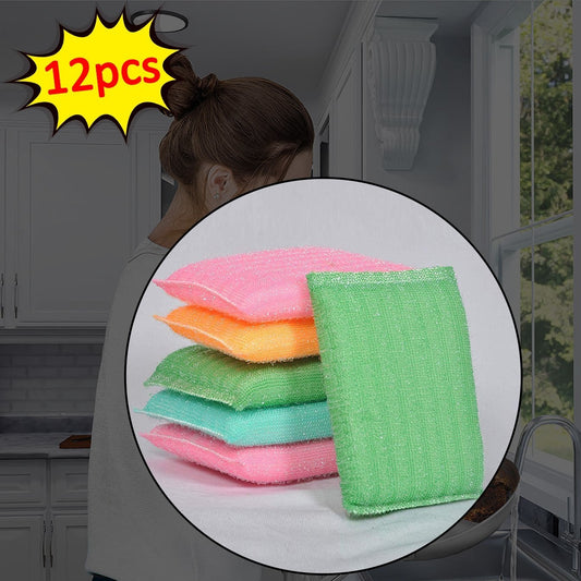 Scratch Proof Kitchen Utensil Scrubber Pad (Pack Of 12) - Happy Price - Image 1