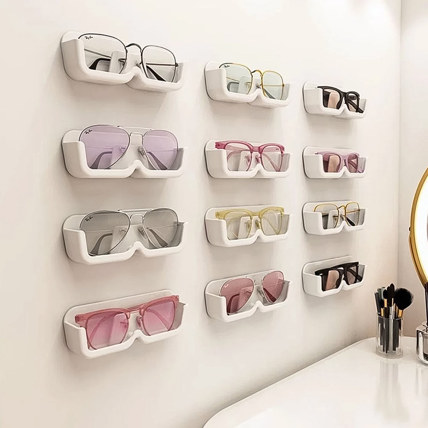 Wall Mount  Adhesive Sunglass Holder (1 Pc) - Happy Price - Image 3