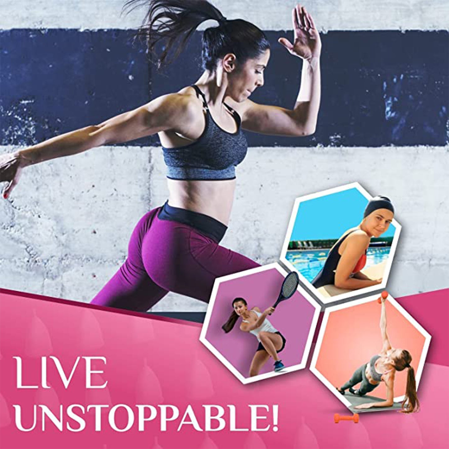 Reusable Silicone Menstrual Cup for Women & Girls