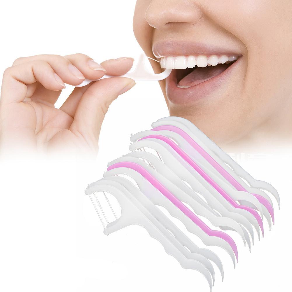 Oral Care Dental Floss Toothpick Sticks - Happy Price - Image 2