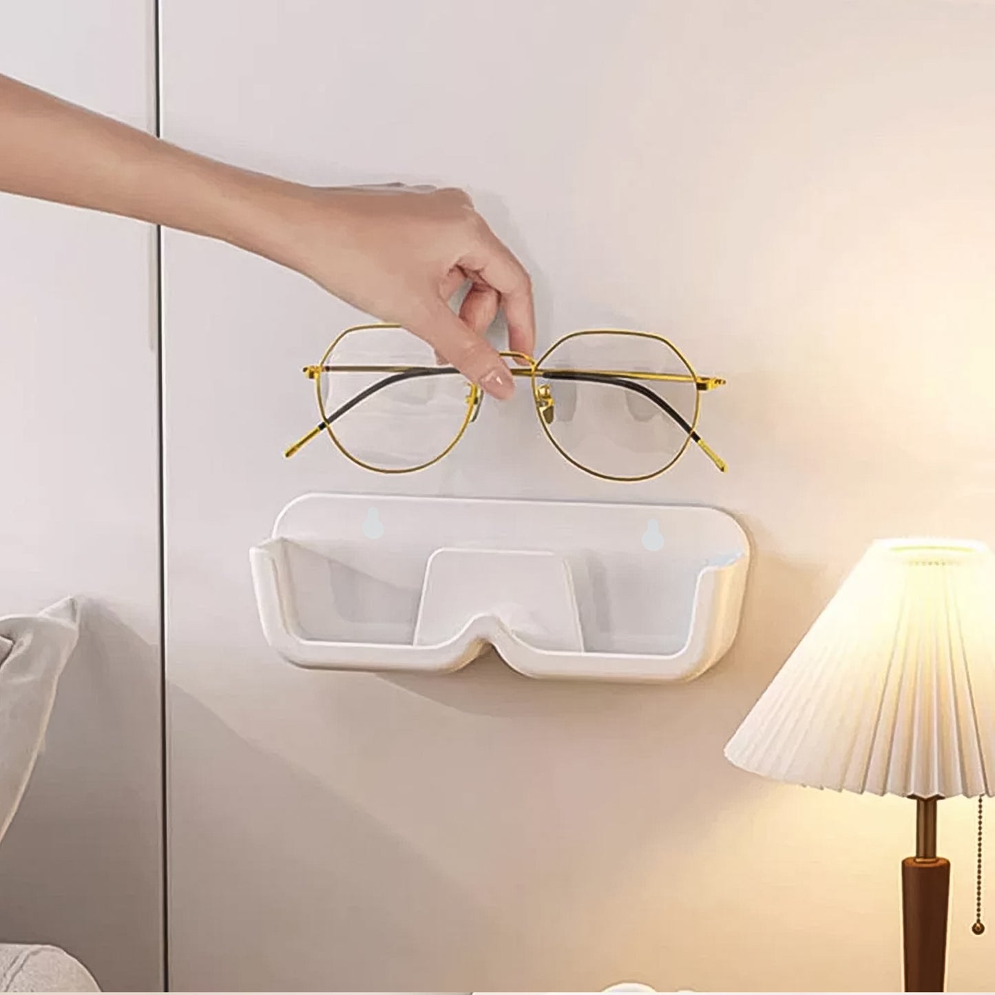 Wall Mount  Adhesive Sunglass Holder (1 Pc) - Happy Price - Image 5