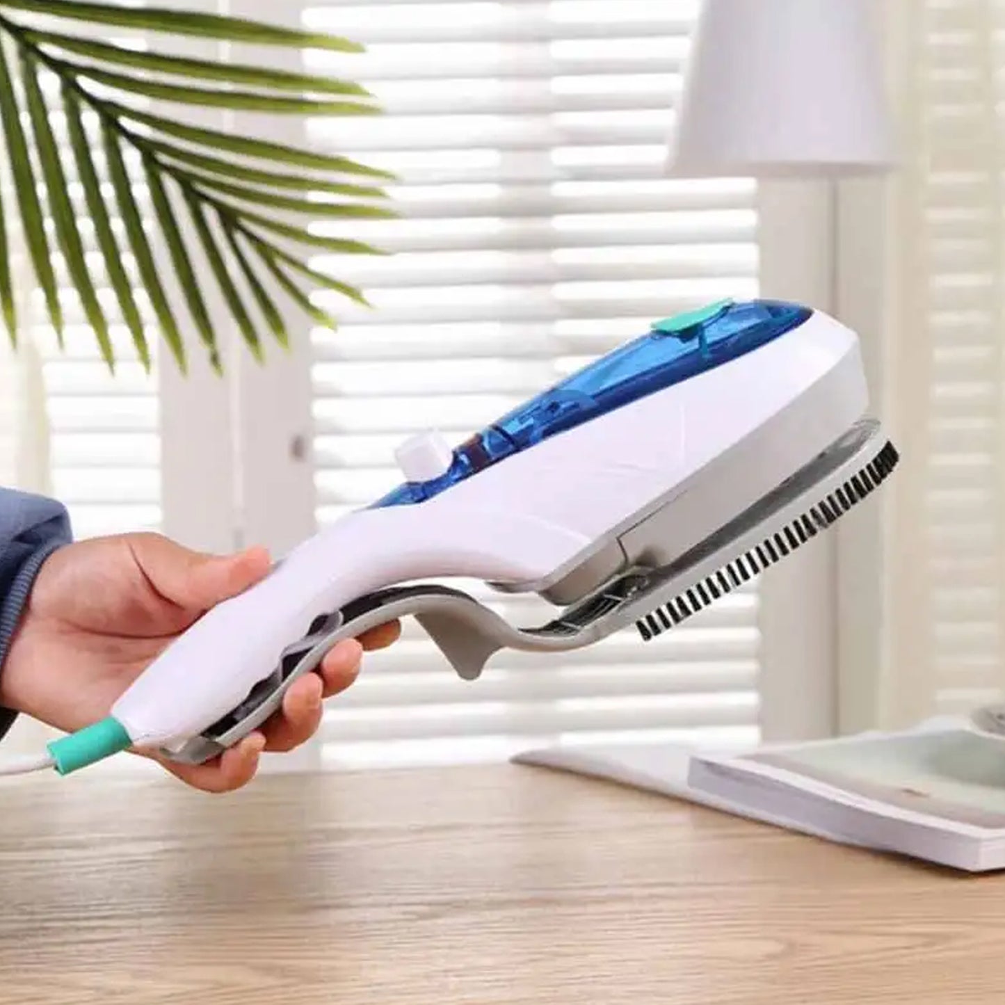Portable Ironing Machine1 Set Steam Iron Hand Held Crease Removal Portable Ironing Clothes Abs Brush Plush Toy Garment Steamer For Home Steam Iron For Clothes Travel Steamer - Happy Price - Image 2