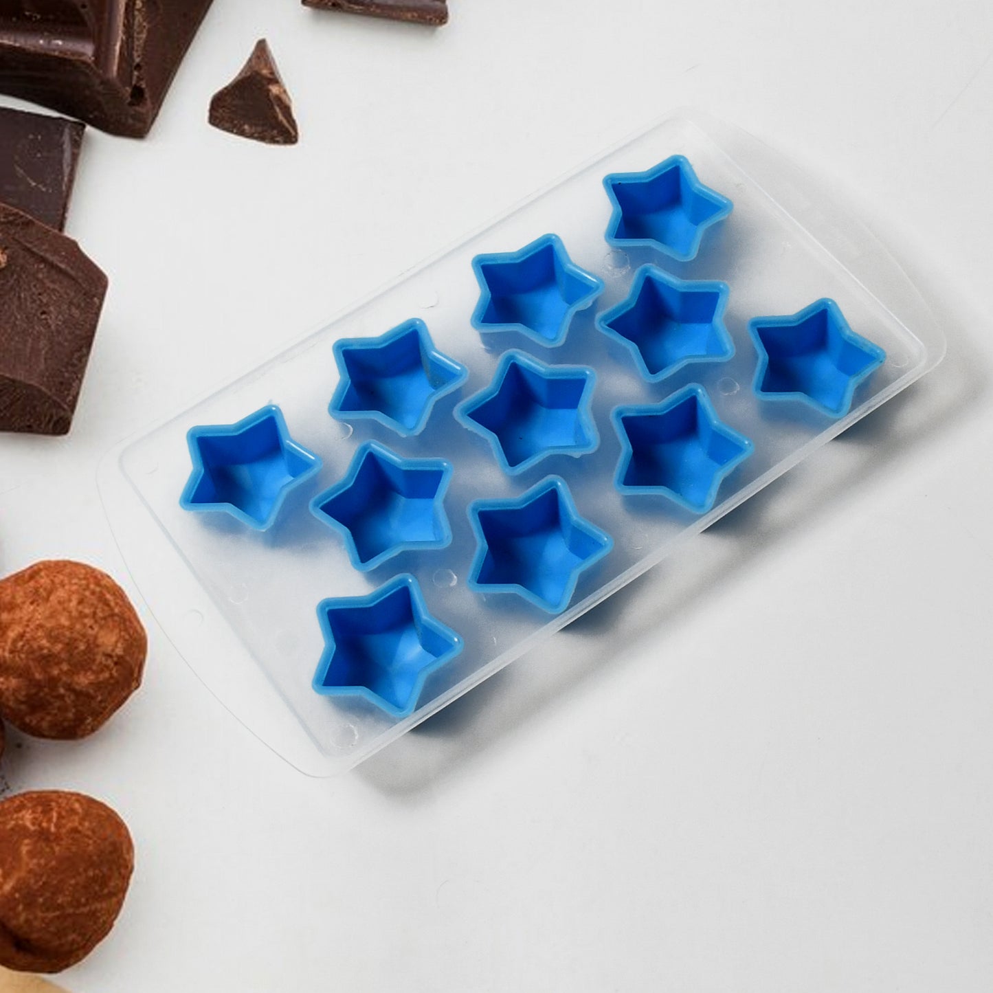 Silicone Mold Ice Cube Tray Creative Sweet Multi Type Ice Tray Buckets Ice Cube Trays Multi Fruit Shape Ice Tray (1 Pc) - Happy Price - Image 4