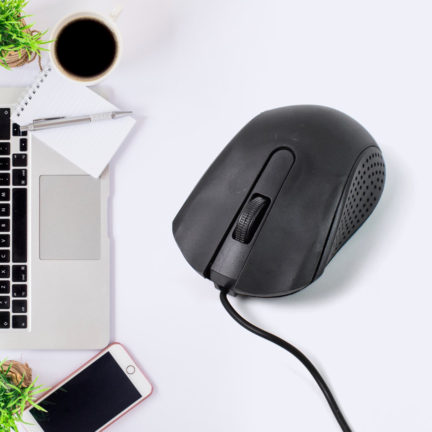 Computer  Laptop Wired Optical Mouse M-022 (1 Pc) - Happy Price - Image 2