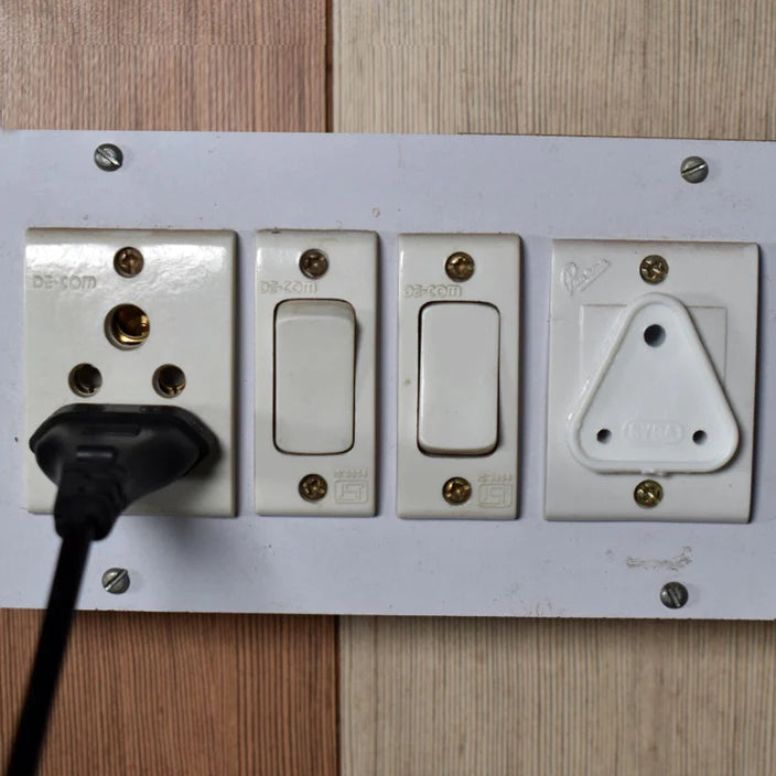 Baby Safety Big Electrical Socket Cover Outlet Plug Protector For Child Proofing In Home School Office (6pc Set) - Happy Price - Image 2