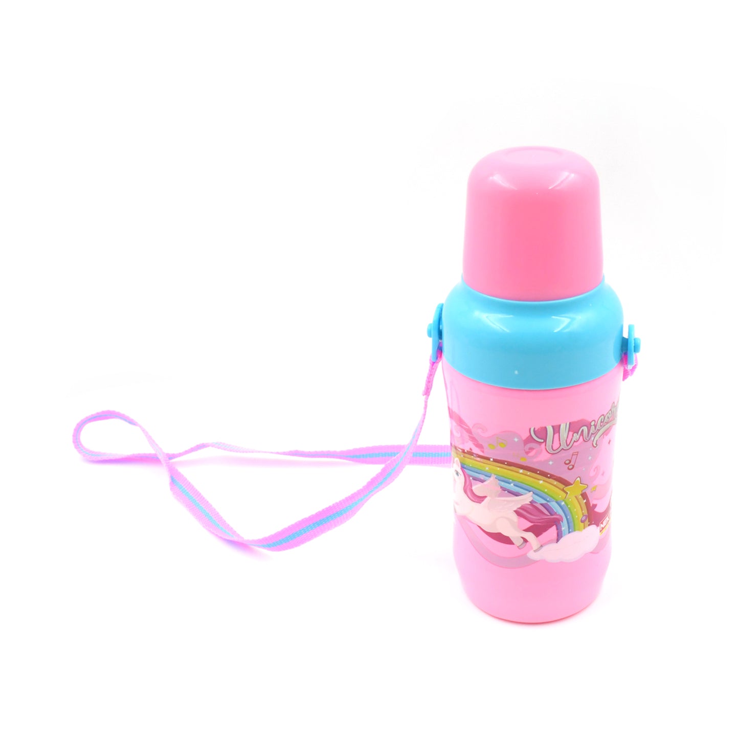 Plastic Sports Insulated Water Bottle With Dori  Straw Easy To Carry High Quality Water Bottle Bpa-free  Leak-proof For Kids School For Fridge Office Sports School Gym Yoga (1 Pc 500ml) - Happy Price - Image 4