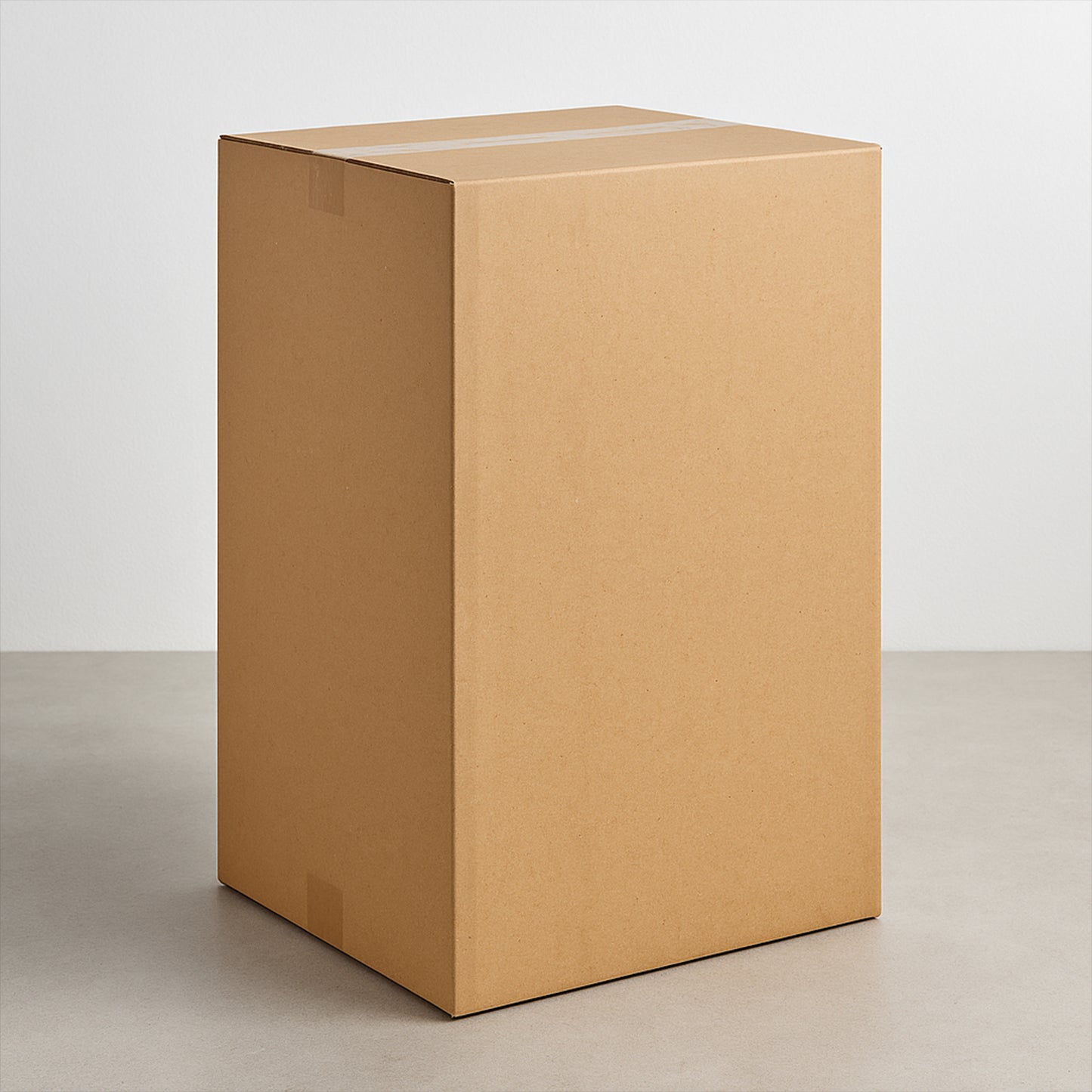 Strong Brown Corrugated Packing Box - 80x60x45cm, 1 Piece