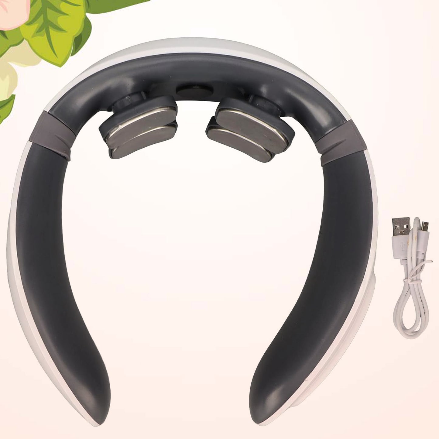 4 Heads Smart Electric Neck And Back Pulse Massager (1 Pc) - Happy Price - Image 2
