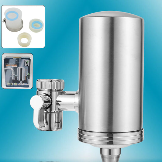 Stainless  Steel Faucet Mount Water Filter Water Purifier (1 Set) - Happy Price - Image 1