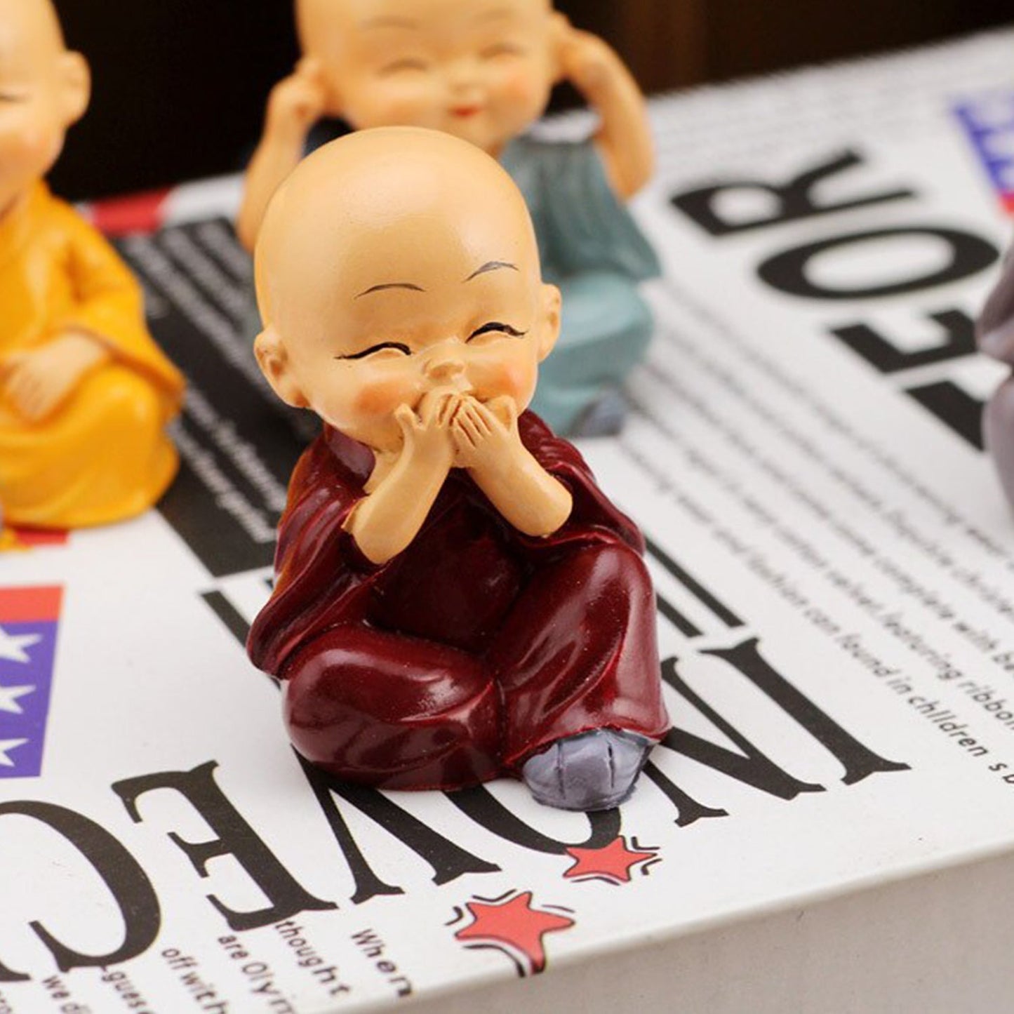 Baby Buddha 4pc And Show Piece Used For House Office And Official Decorations Etc. - Happy Price - Image 5