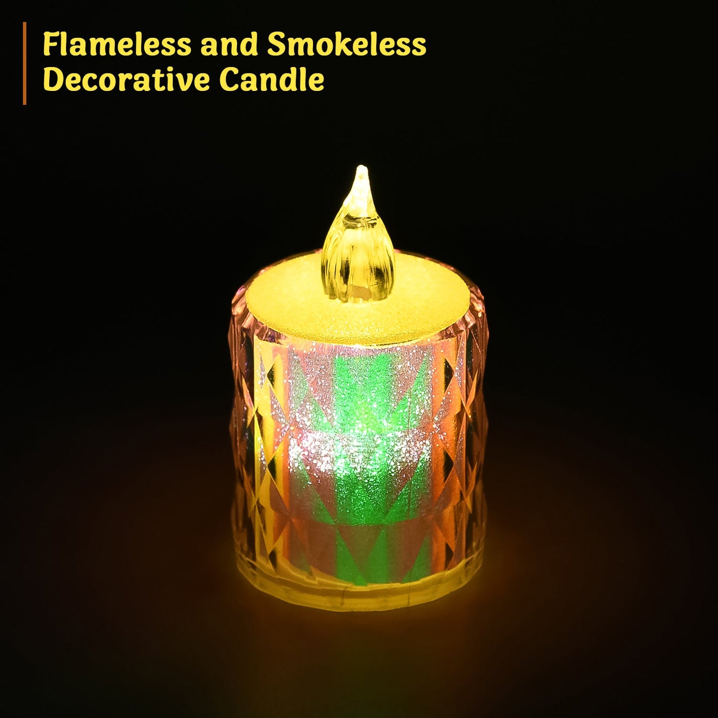 Festive Lighting For Any Occasion 12 Pack Led Tealight Candles - Happy Price - Image 4