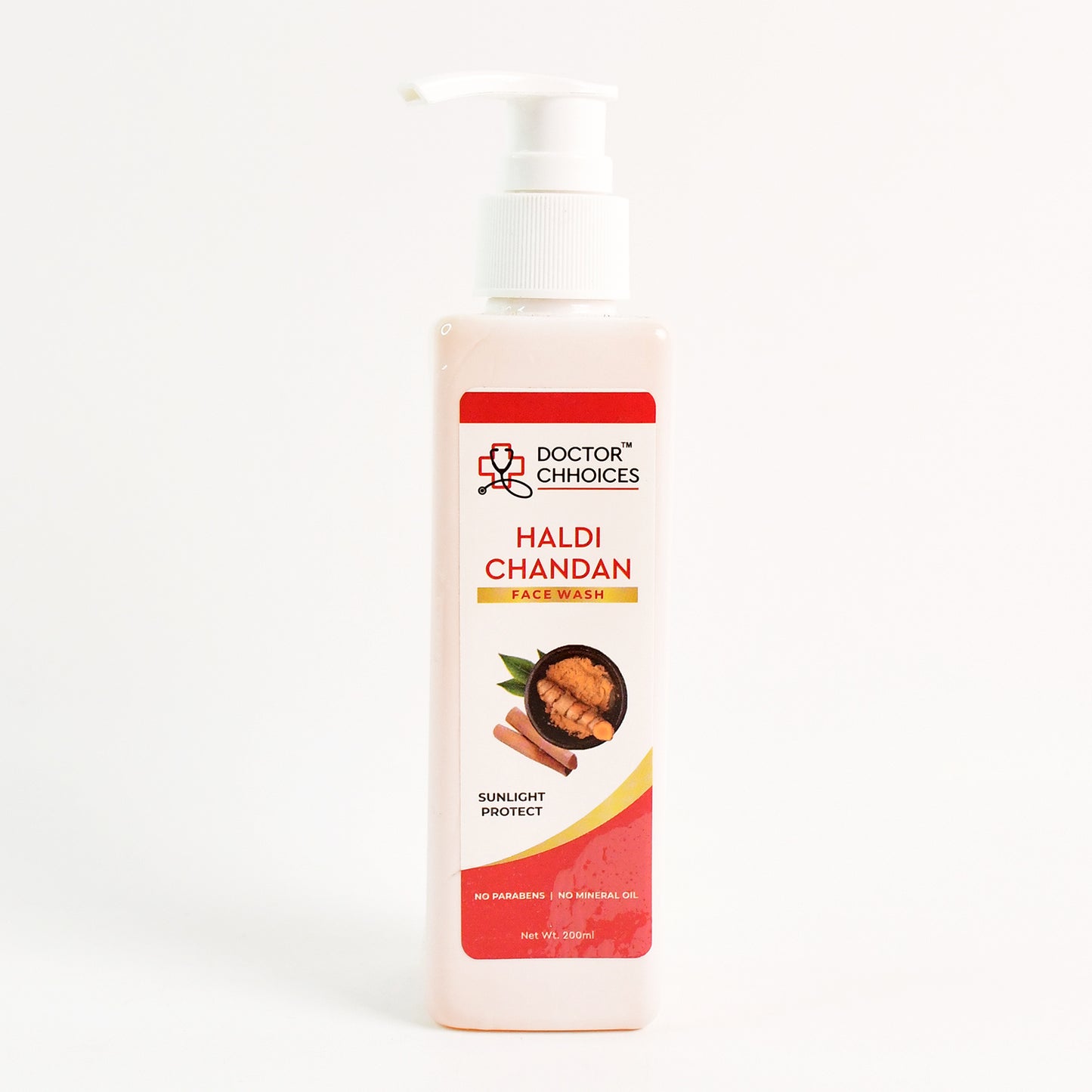 Doctor Chhoices Haldi Chandan Face Wash 200ml (1 Pc)