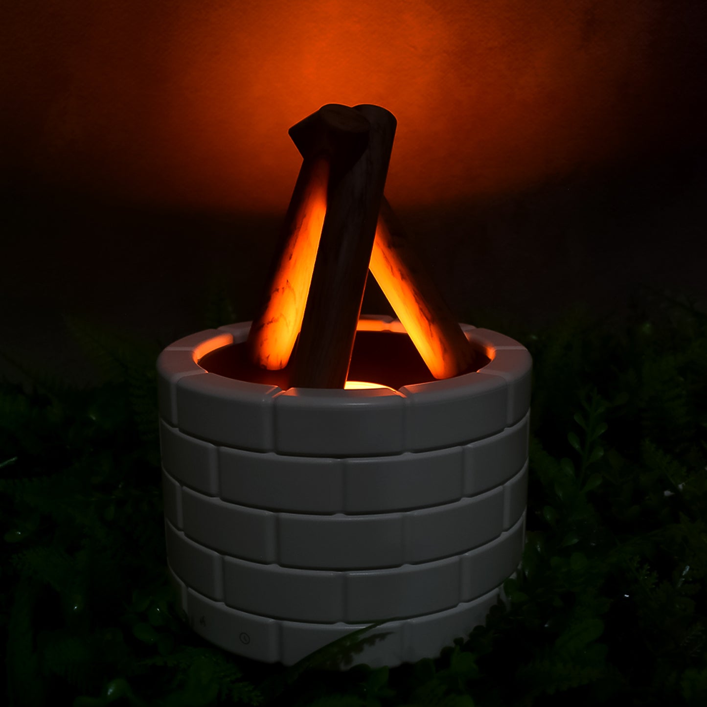Bonfire Shaped Diffuser Essential Oil Diffuser Multi Function Flame Oil Diffuser (1 Pc) - Happy Price - Image 2